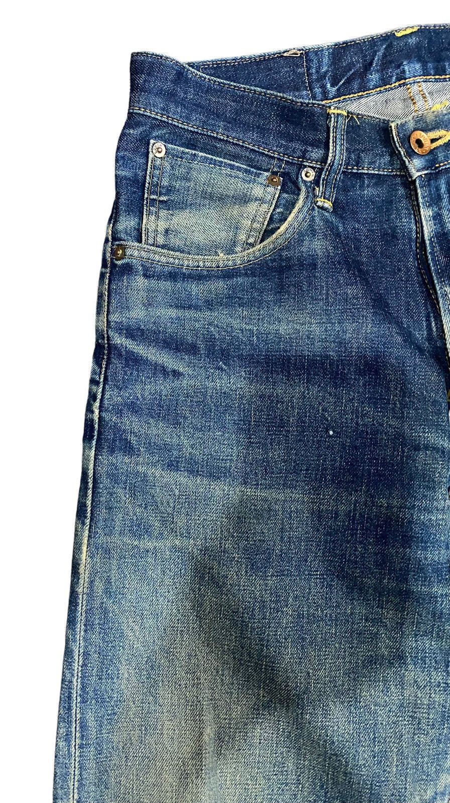 Edwin Vtg Edwin Redline 505X w29” Size US 29 - 7 Thumbnail