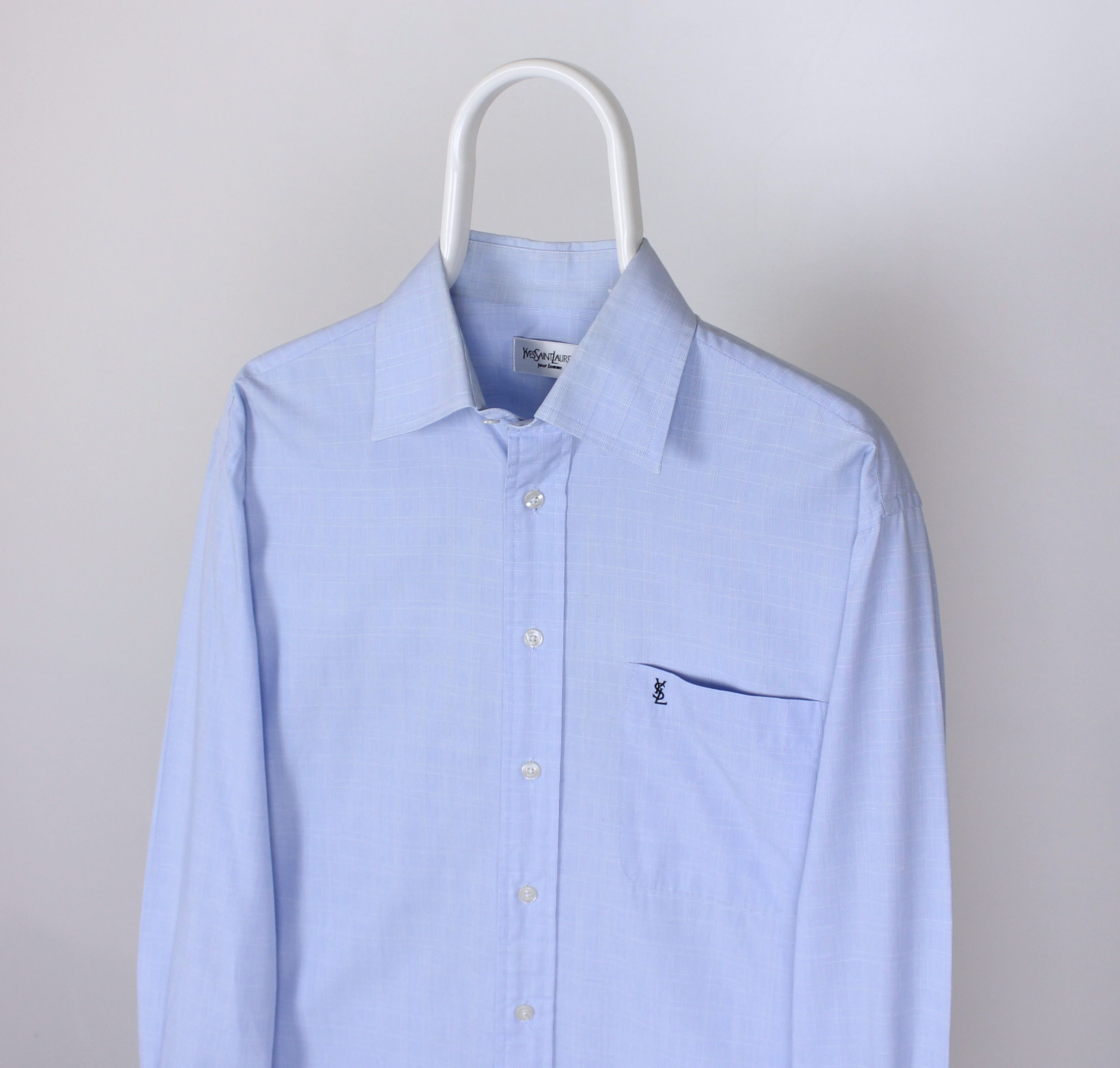 Yves Saint Laurent Yves Saint Laurent YSL shirt men button ups M Size US M / EU 48-50 / 2 - 1 Thumbnail