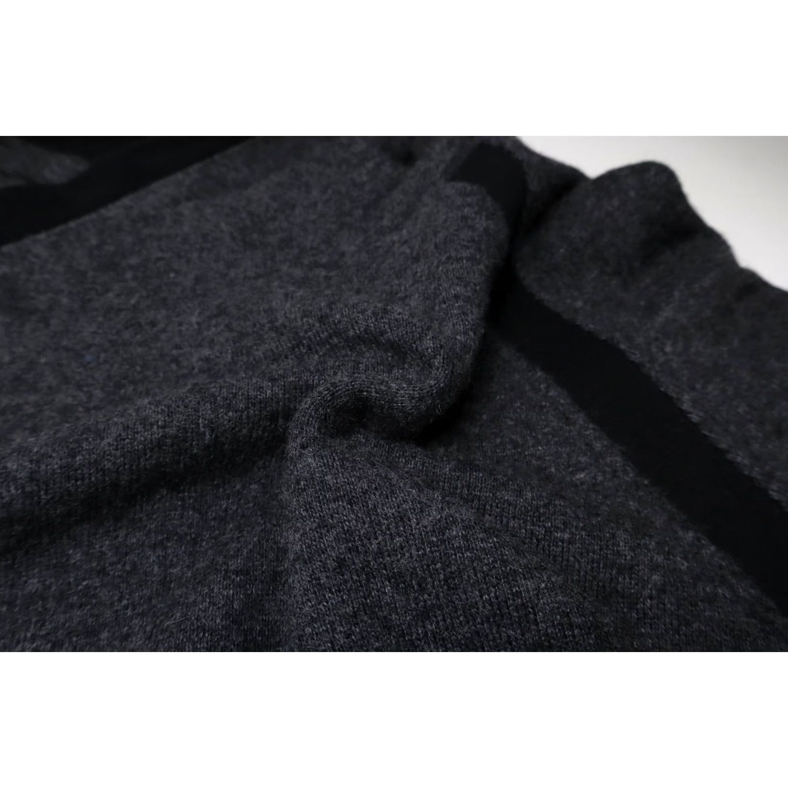 Dondup DONDUP Hoodie Men's XL Wool Blend Pullover Tensile Dark Grey Size US XL / EU 56 / 4 - 6 Thumbnail