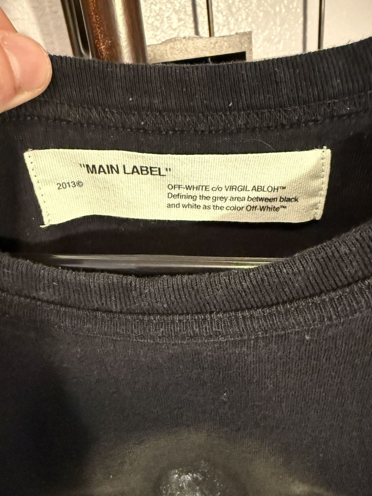 Off-White Off-White tee Size US L / EU 52-54 / 3 - 3 Thumbnail