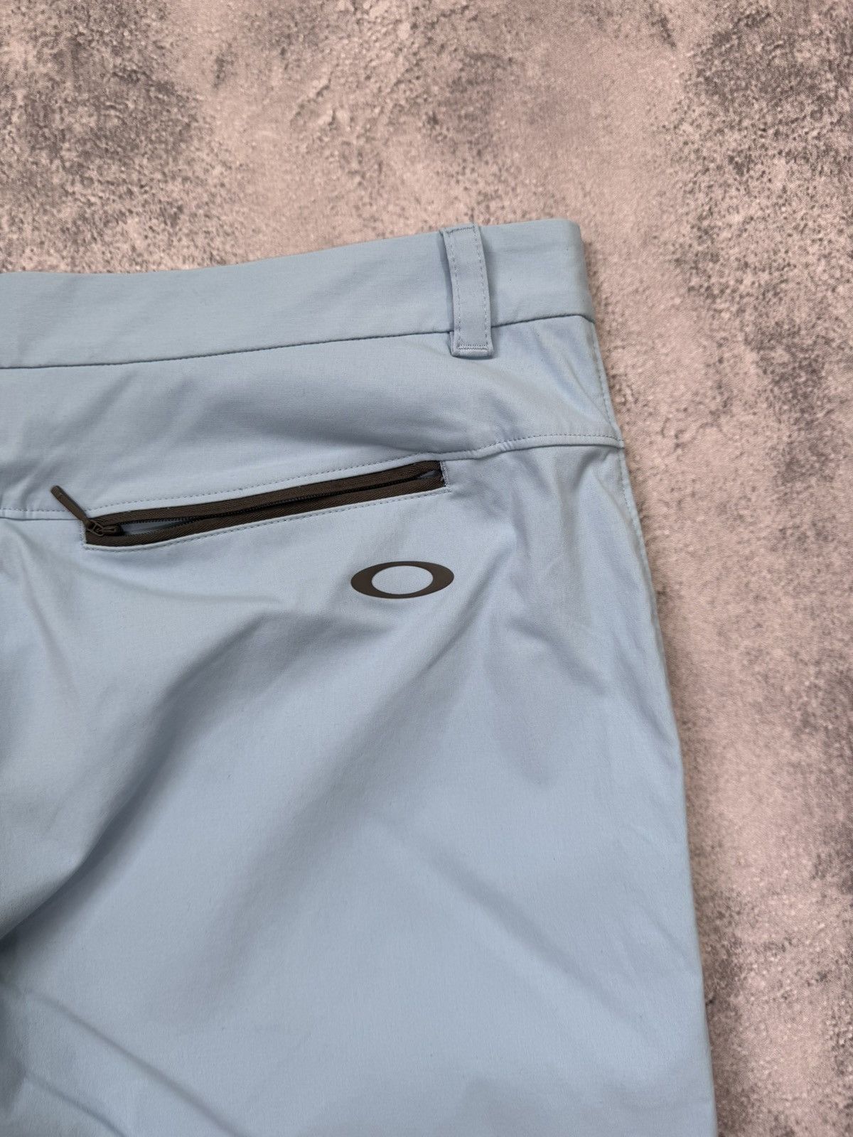 Oakley NEW Y2K Oakley Track Pants light blue Size US 34 / EU 50 - 14 Thumbnail
