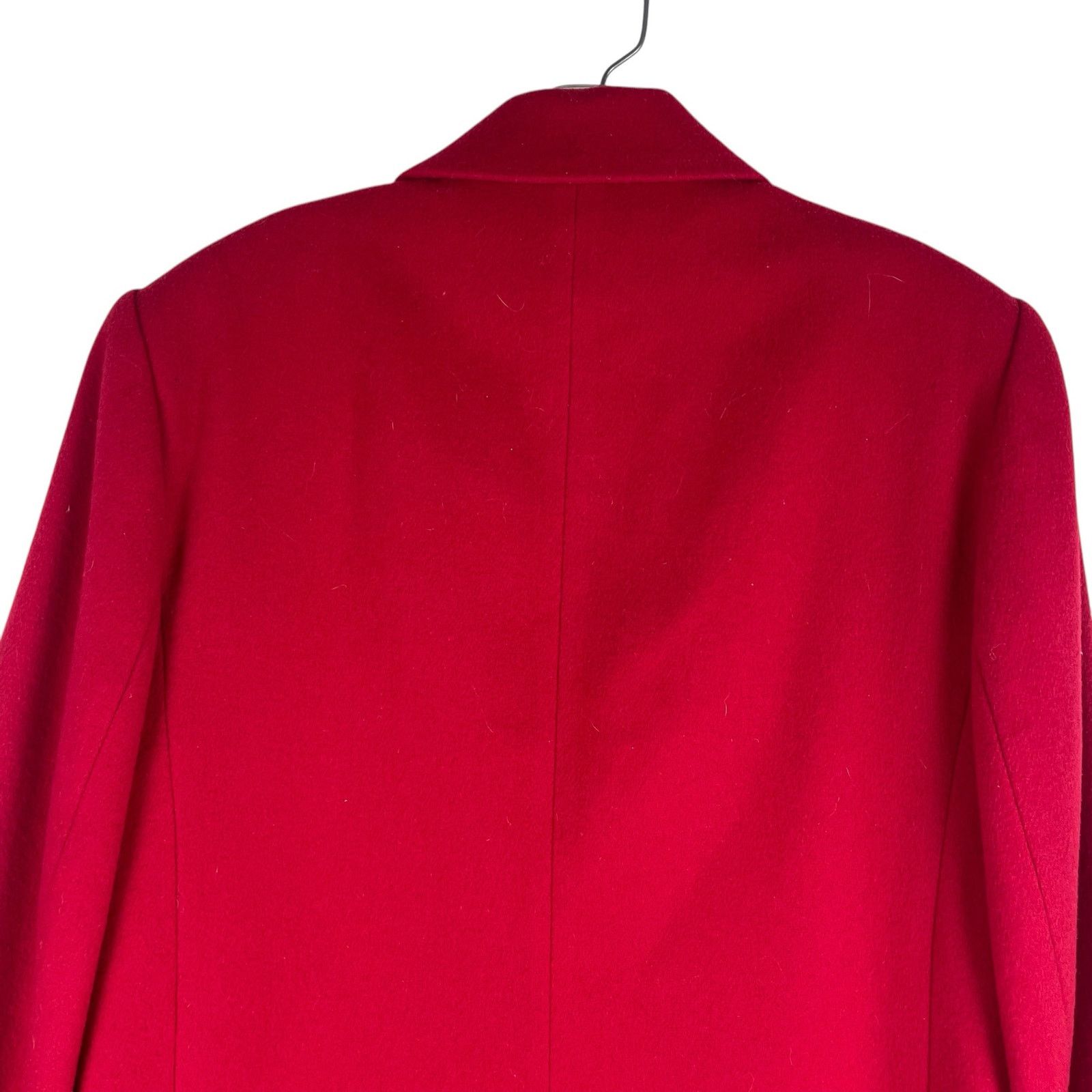 Lands' End Lands' End Wool Cashmere Blend Blazer Red SIze 10 Size L / US 10 / IT 46 - 7 Thumbnail