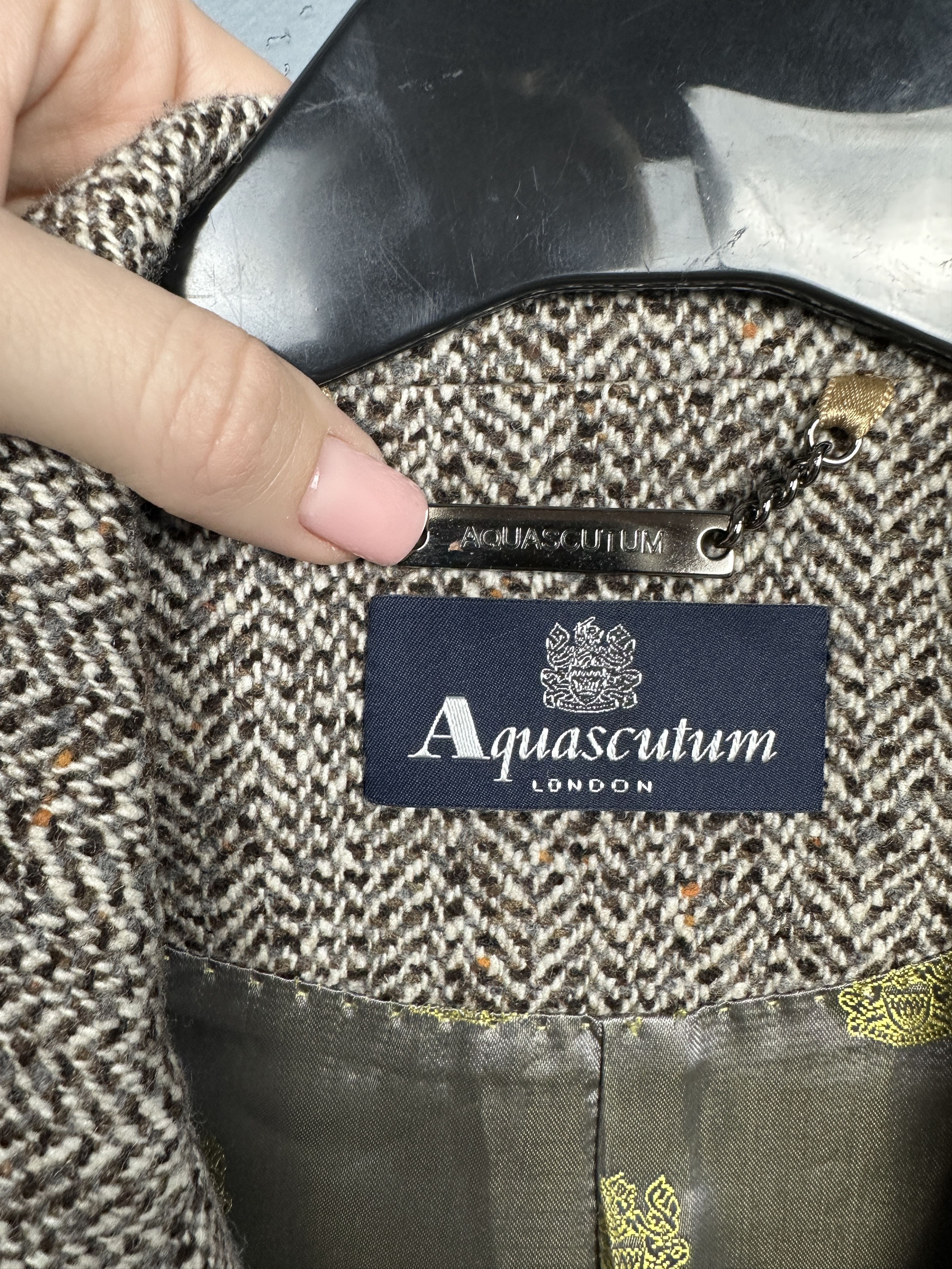 Aquascutum Aquascutum Womens Wool Blazer Jacket Size XL / US 12-14 / IT 48-50 - 3 Thumbnail
