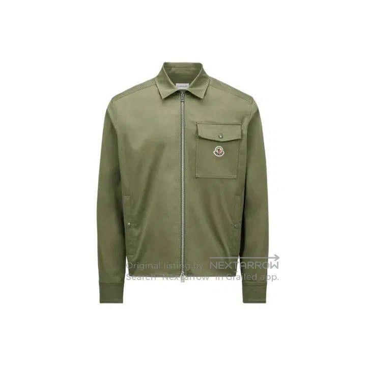 Moncler Moncler Men's Solid Lapel Casual Jacket. Size US S / EU 44-46 / 1 - 1 Thumbnail