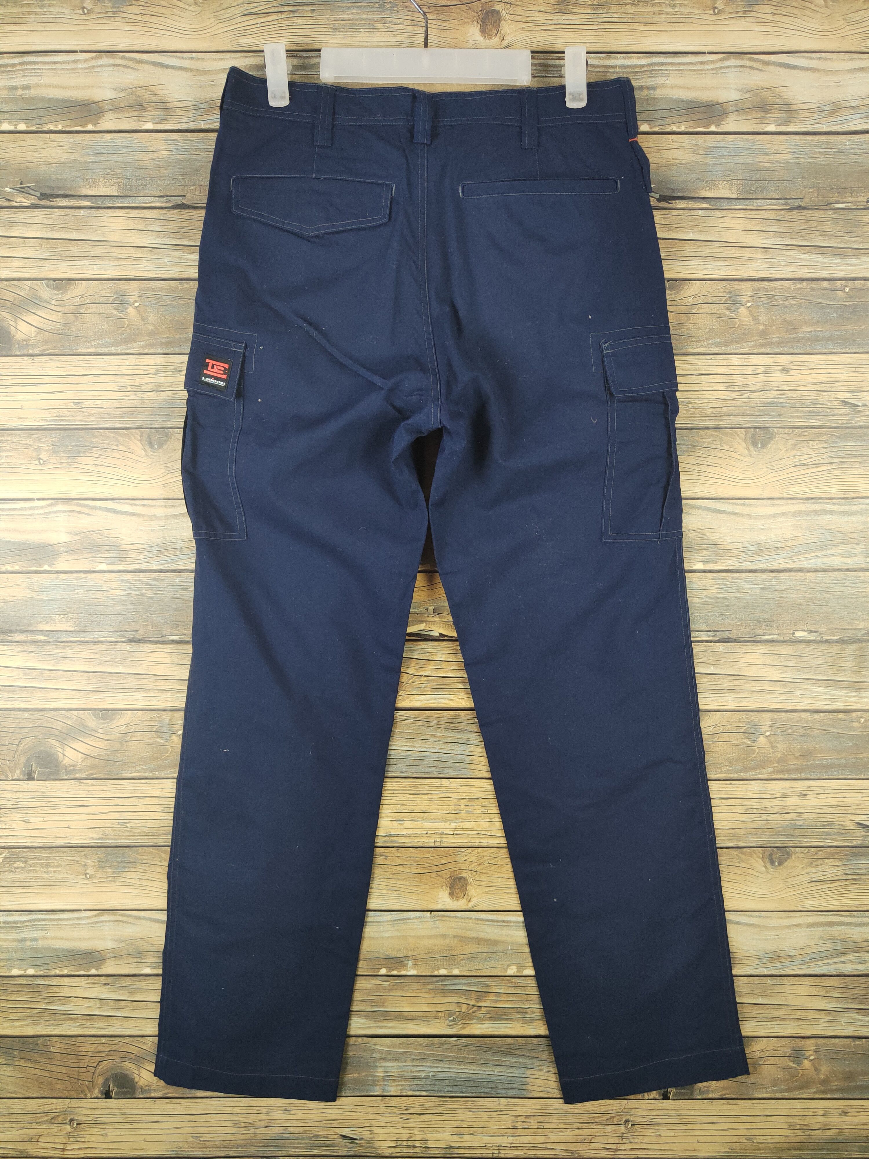 Japanese Brand DL Ladibon Navy Multipocket Tactical Cargo Pants #1884 Size US 31 - 7 Thumbnail