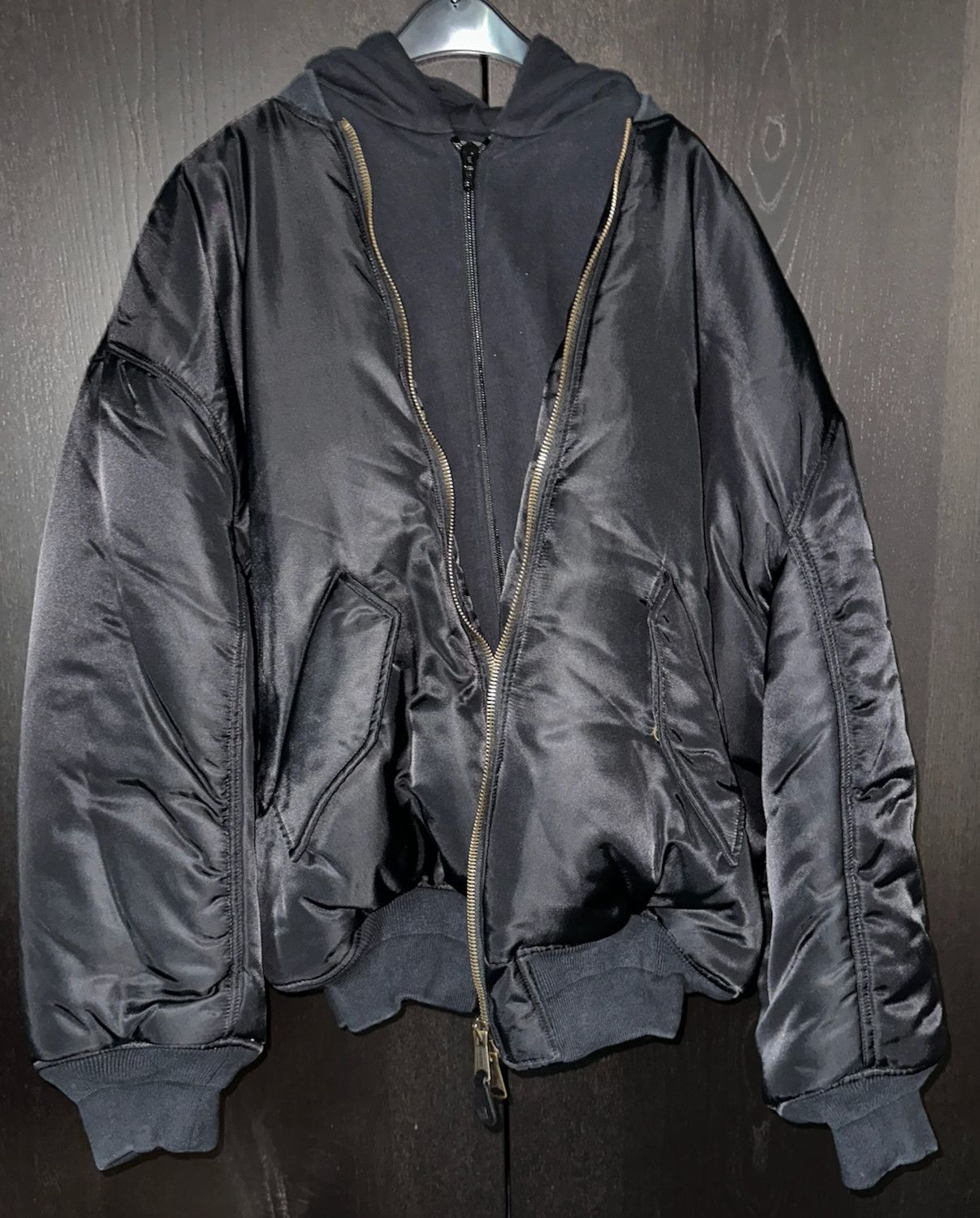 Balenciaga Balenciaga 23SS Mud Collection All in Bomber Jacket Size US S / EU 44-46 / 1 - 2 Thumbnail
