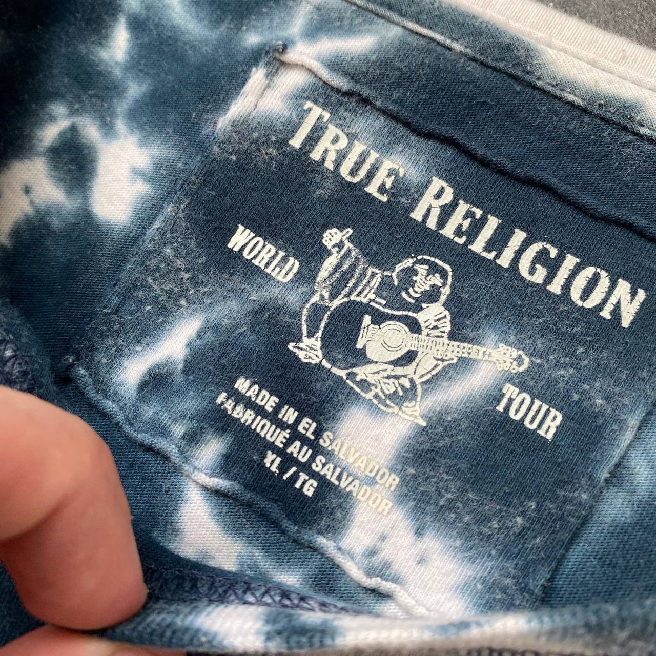 True Religion Big logo true religion tee shirt 90s Size US XL / EU 56 / 4 - 4 Thumbnail