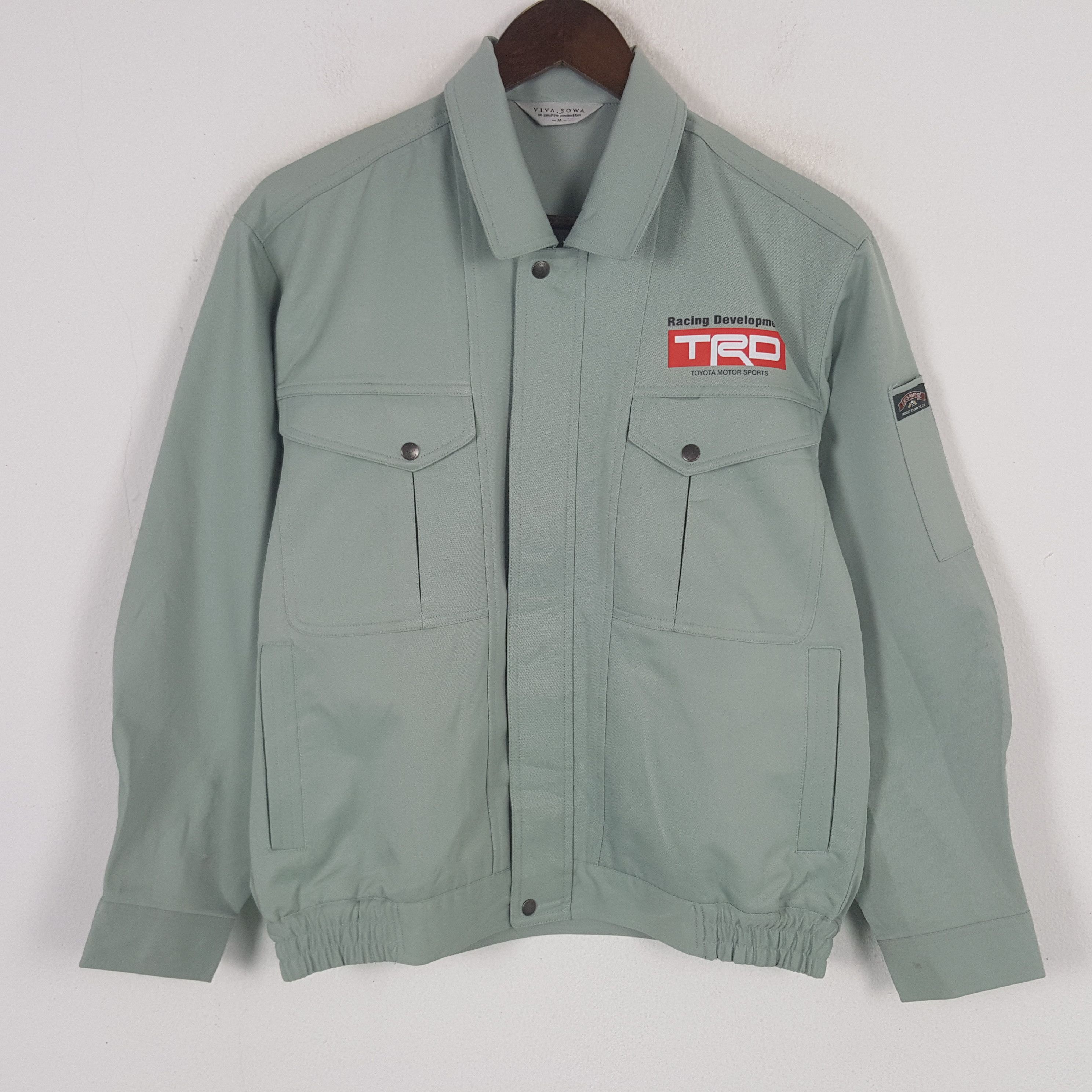 Vintage Vintage TRD Racing Development Custom Art Worker Jacket Size US S / EU 44-46 / 1 - 3 Thumbnail