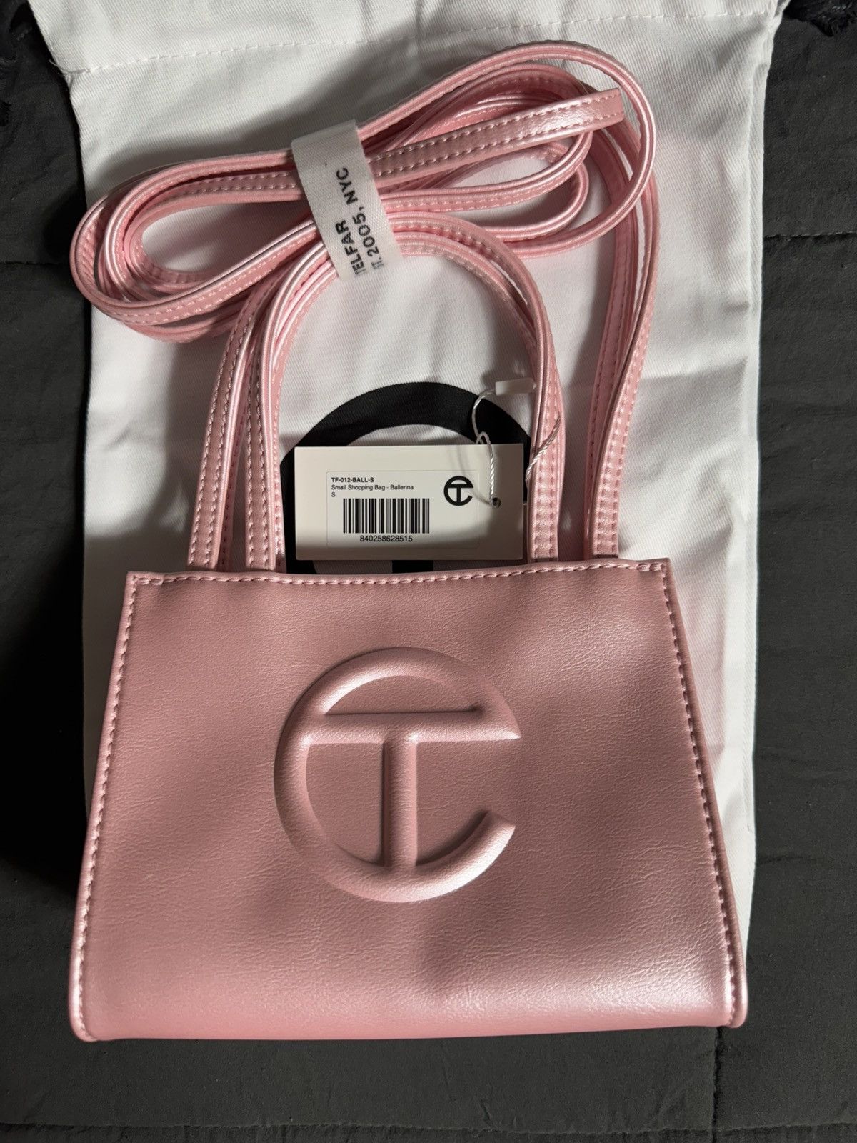 Telfar Telfar Small Pink Shopping Bag - Ballerina Size ONE SIZE - 4 Thumbnail