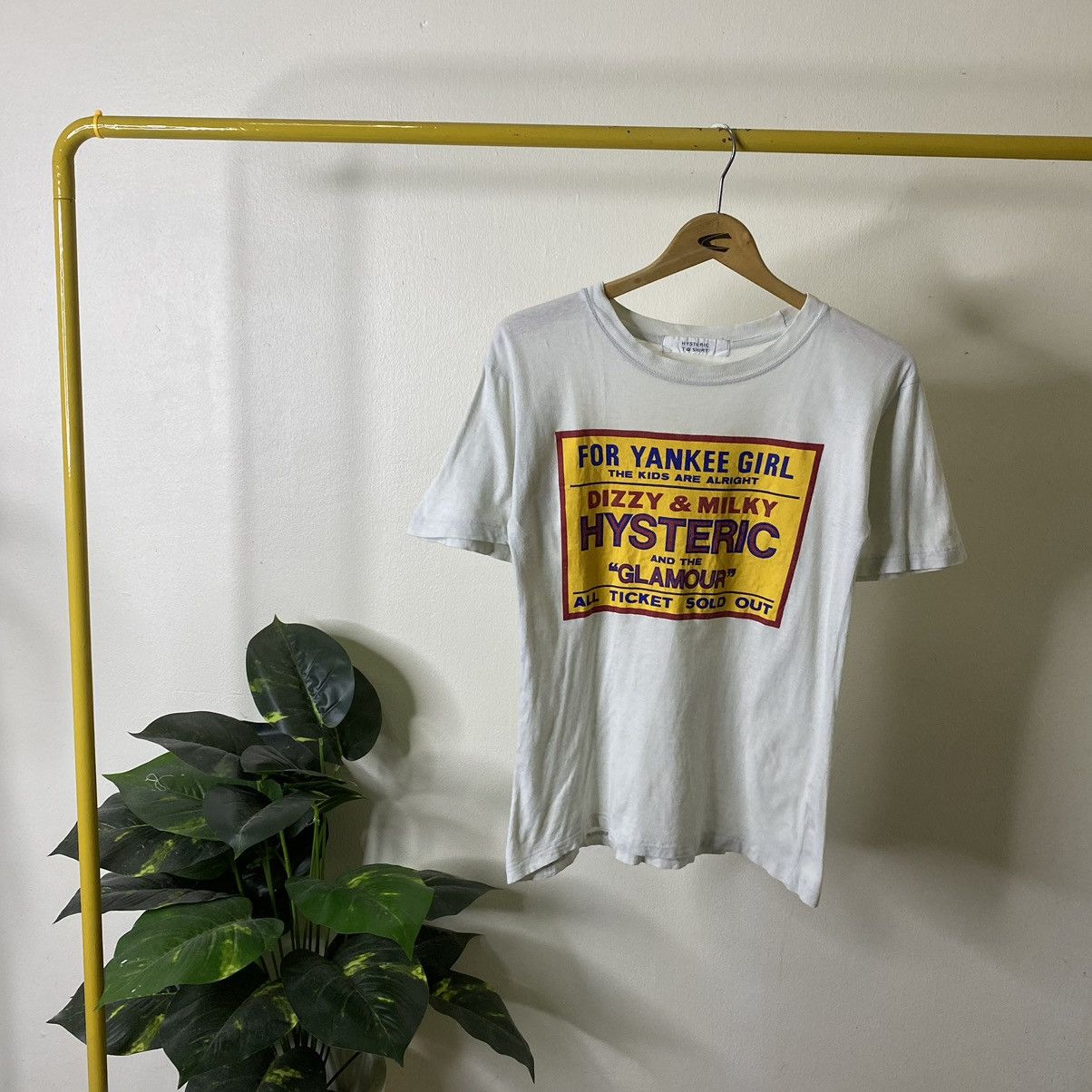 Hysteric Glamour Vintage Dizzy & Milky Hysteric Glamour Yankee Girl Tee Size US S / EU 44-46 / 1 - 1 Thumbnail