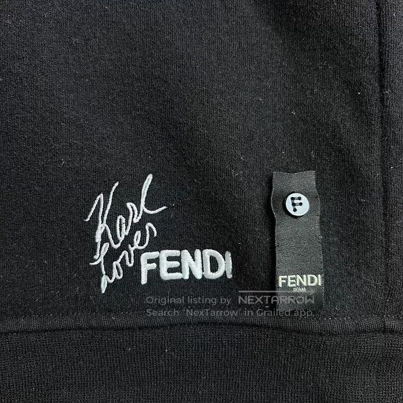 Fendi Fendi Kaiser Cartoon Long Sleeve Sweatshirt Size US L / EU 52-54 / 3 - 6 Thumbnail