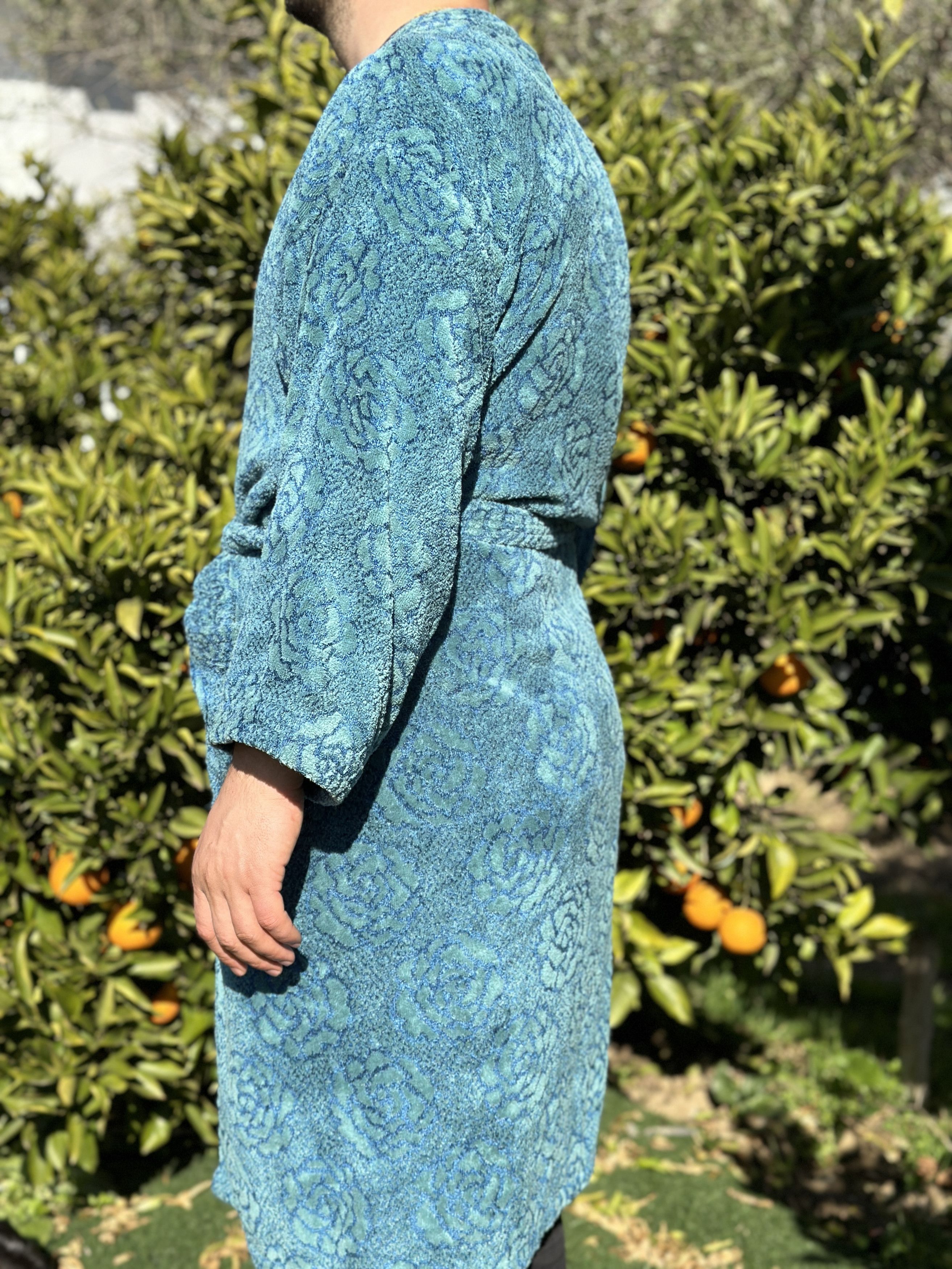 Missoni Bathrobe Missoni 3DKnit Floral Retro Light Robe Size L Size US L / EU 52-54 / 3 - 2 Thumbnail