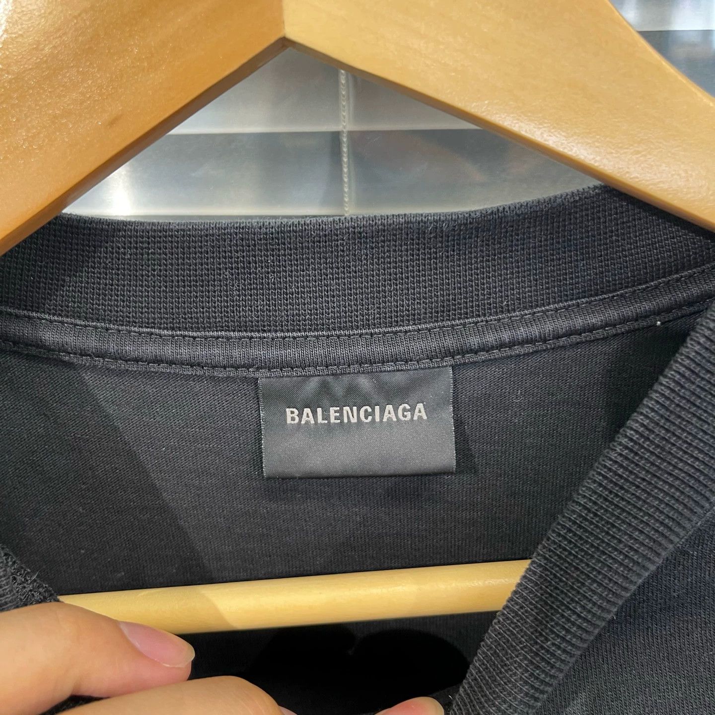 Balenciaga Balenciaga Tape Coke Embroidered T-Shirt M Size US M / EU 48-50 / 2 - 3 Thumbnail
