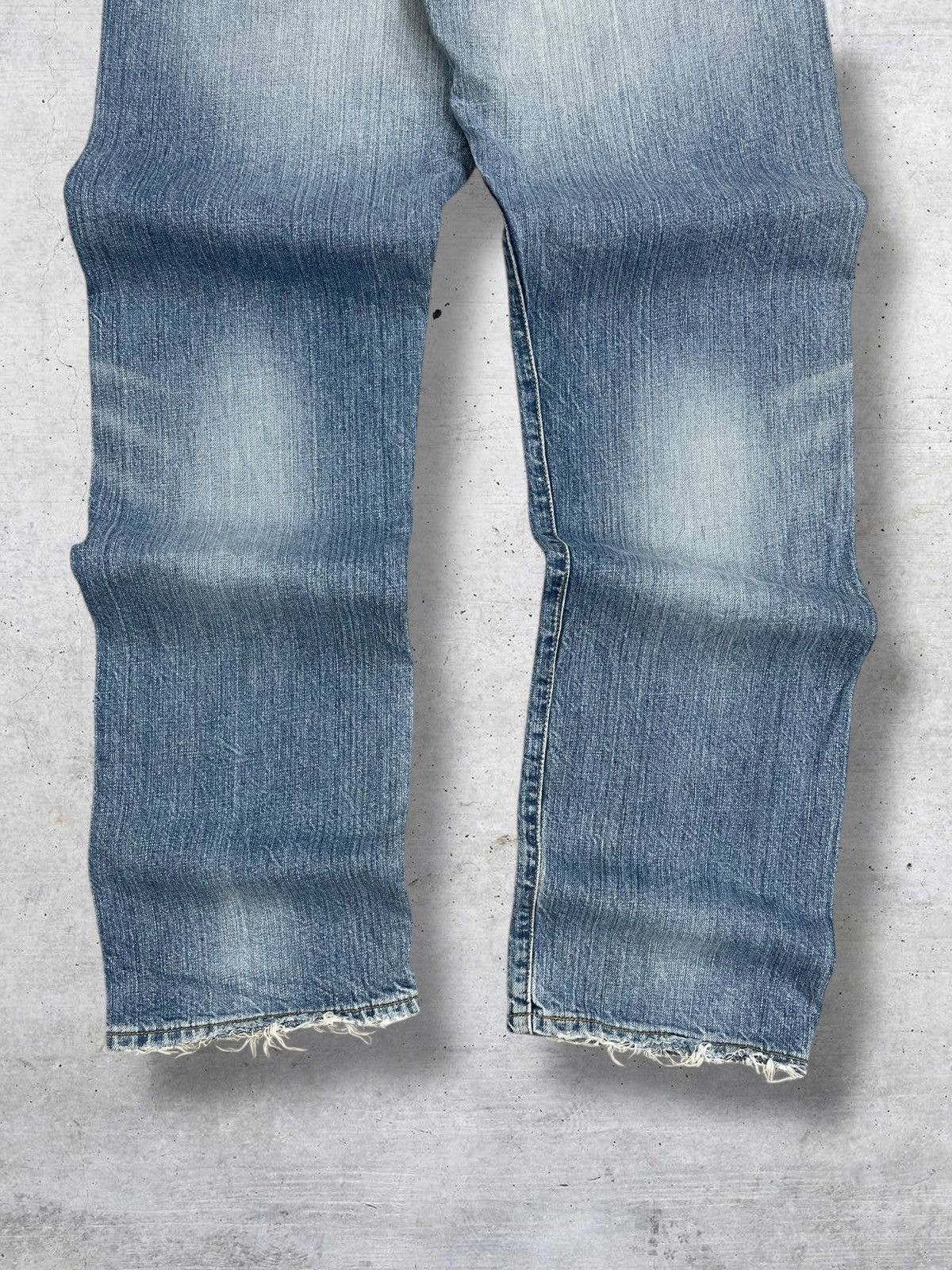 Levi's Vintage Clothing VINTAGE 501 LEVIS USA DESIGNER 90S CLASSIC RIPPED OG DENIM Size US 30 / EU 46 - 13 Thumbnail