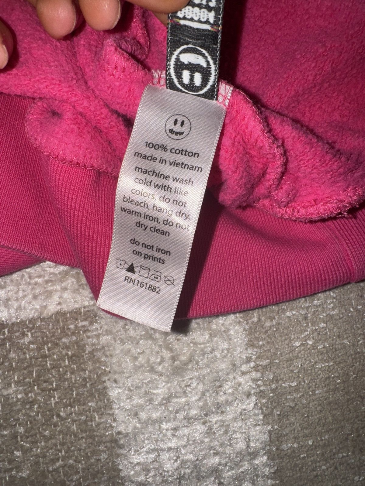 Drew House Mascot Hoodie Magenta Pink Size US M / EU 48-50 / 2 - 6 Thumbnail