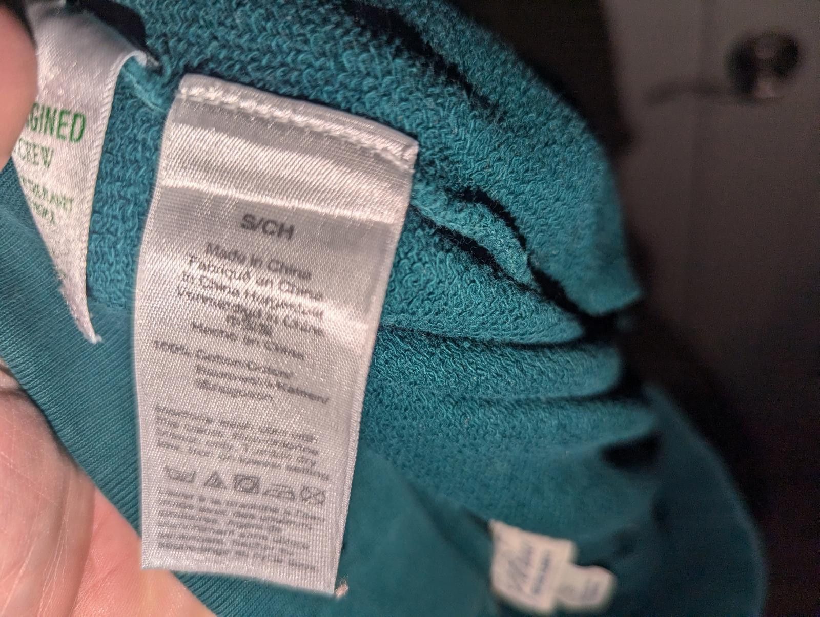 J.Crew J. Crew Fleece Re-Imagined by J. Crew Teal Sweatpants Small Size US 30 / EU 46 - 7 Thumbnail