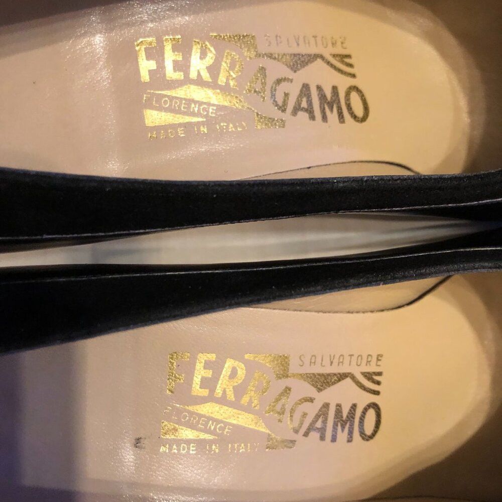 Salvatore Ferragamo SALVATORE FERRAGAMO WOMEN'S LEATHER SHOES SIZE: 7 1/2 B Size US 7.5 / IT 37.5 - 10 Thumbnail