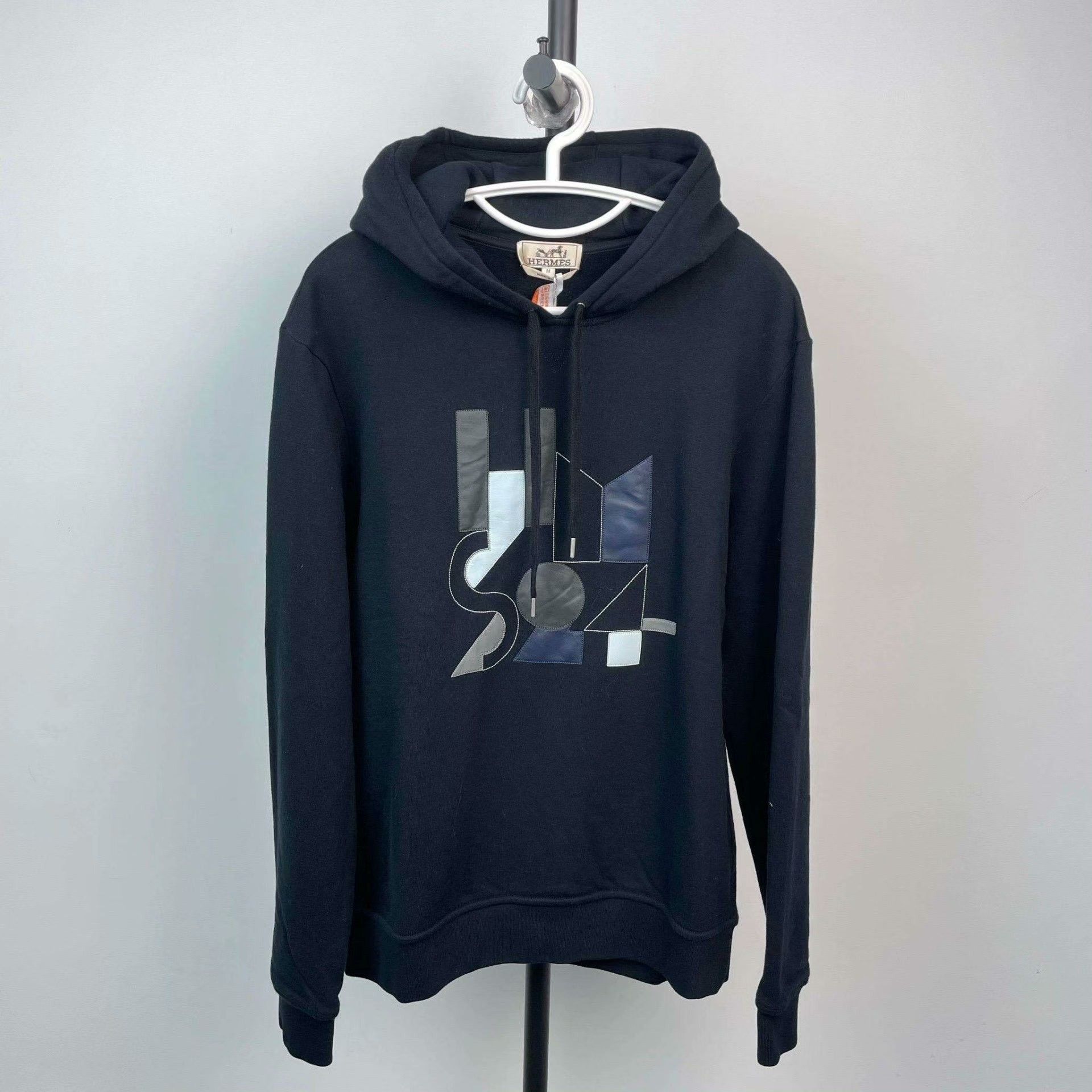 Hermes Hermes Thermal Cotton Blue Hoodie XL Men Size US XL / EU 56 / 4 - 1 Thumbnail