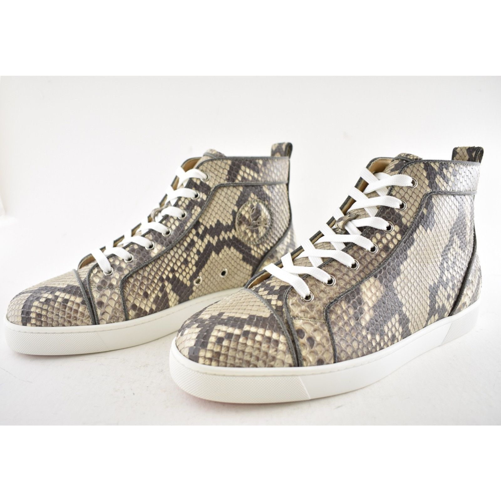Christian Louboutin Christian Louboutin Louis Orlato Flat Python Ghost Roccia Size US 11 / EU 44 - 10 Thumbnail