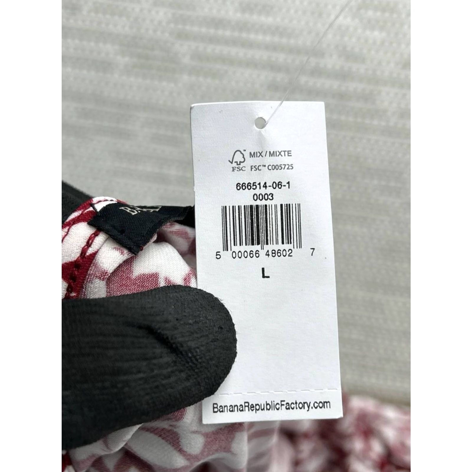 Banana Republic Banana Republic Dress Womens Large Red White Floral Blouson New Size L / US 10 / IT 46 - 4 Thumbnail