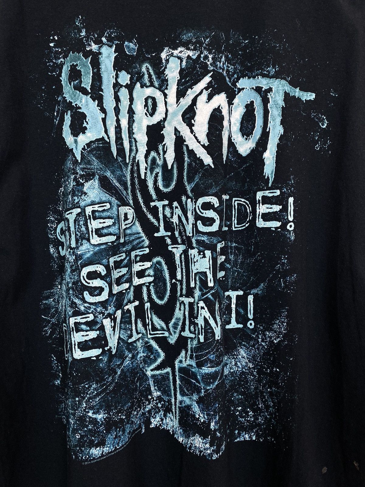 Band Tees Vintage Slipknot Rock Band Tour Tee Graphic Black Top Rare Size US XXL / EU 58 / 5 - 8 Thumbnail