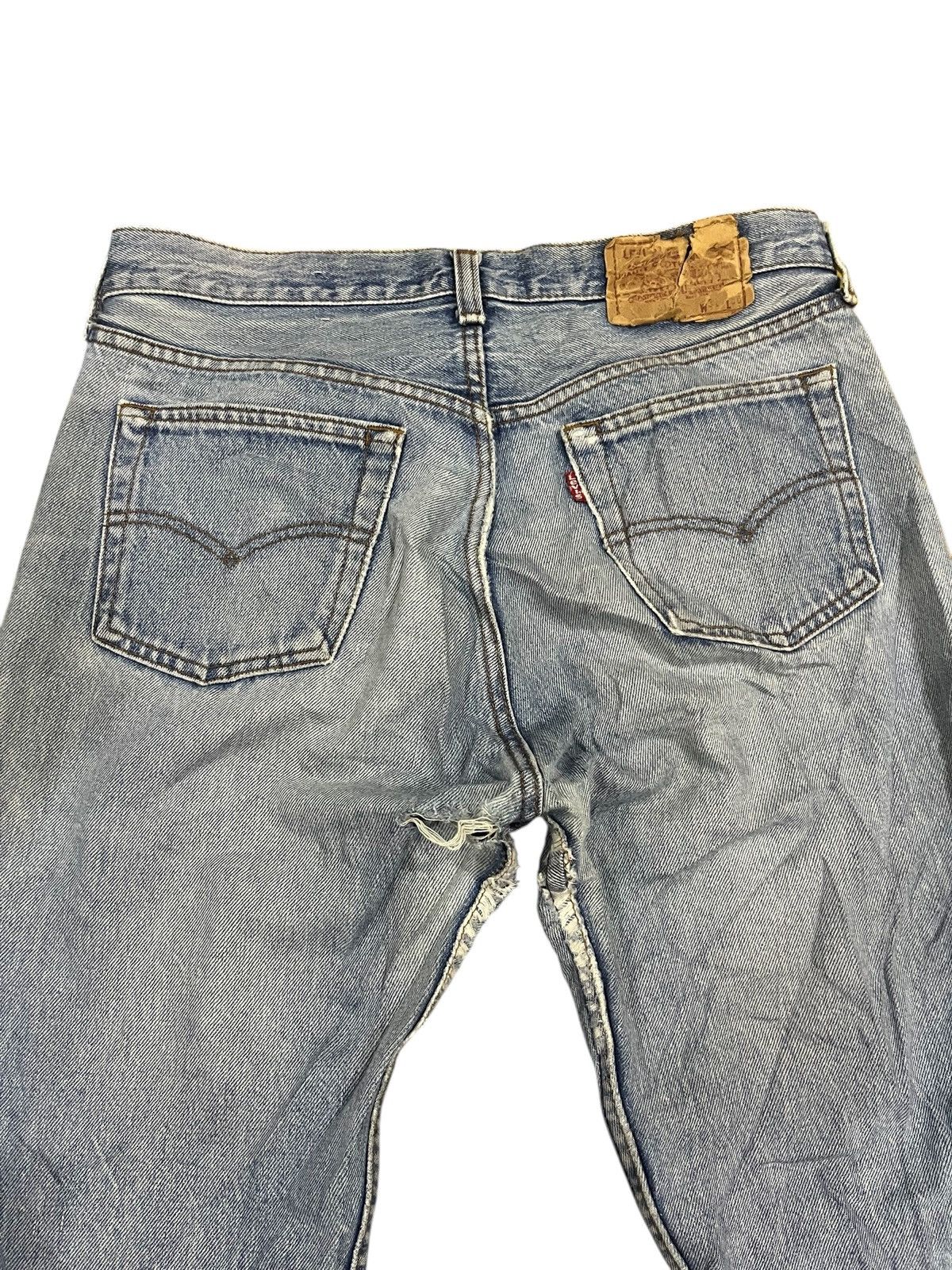 Levi's Vintage Clothing Vintage levis 501 denim rendem usa Size US 32 / EU 48 - 15 Thumbnail