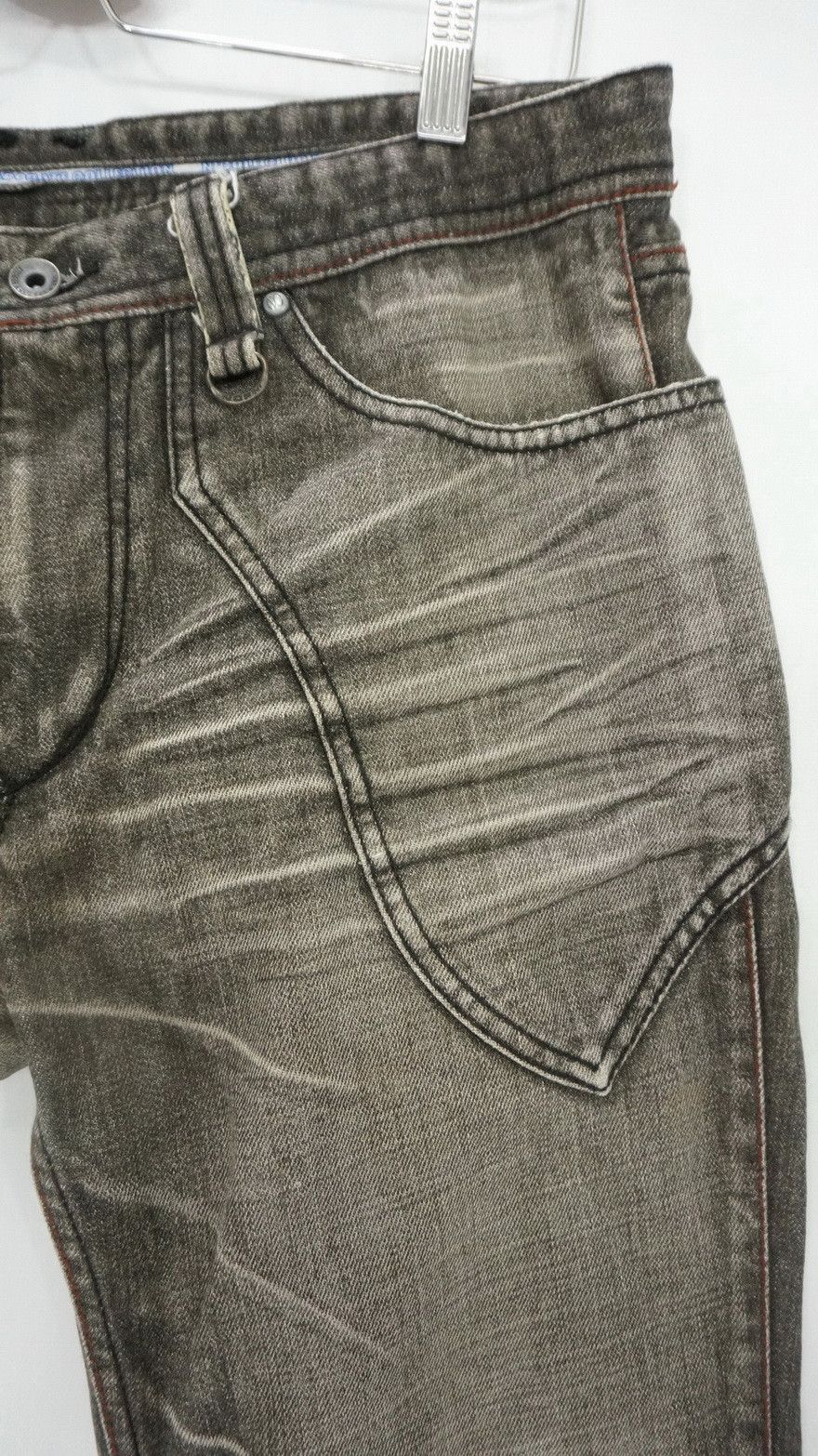 Nicole Club Vintage NICOLE CLUB FOR MEN Distressed Denim Size US 33 - 4 Thumbnail