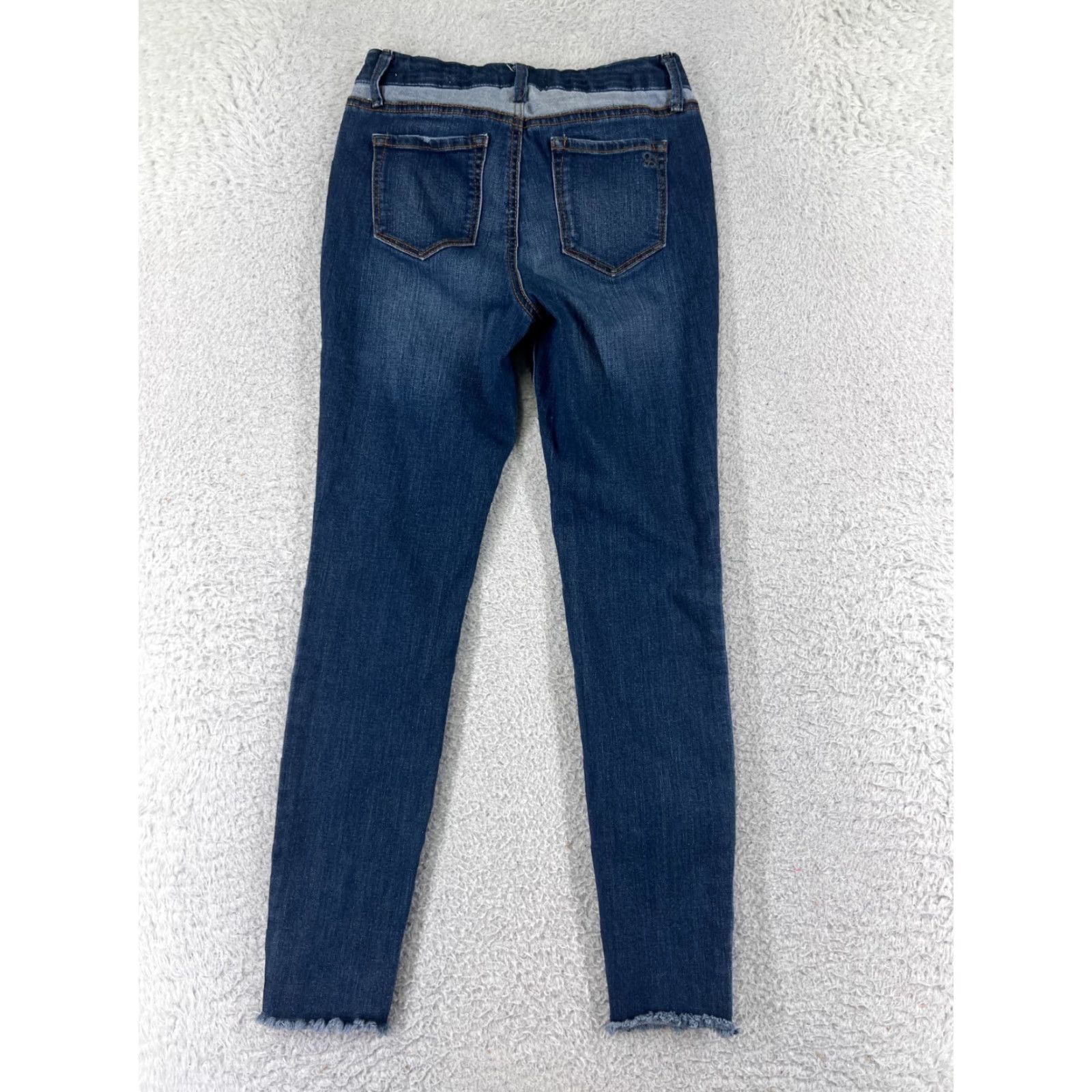Jessica Simpson Jessica Simpson Jeans Womens 24 Blue Denim Ankle Slim Button Size 42" / US 20 - 2 Thumbnail
