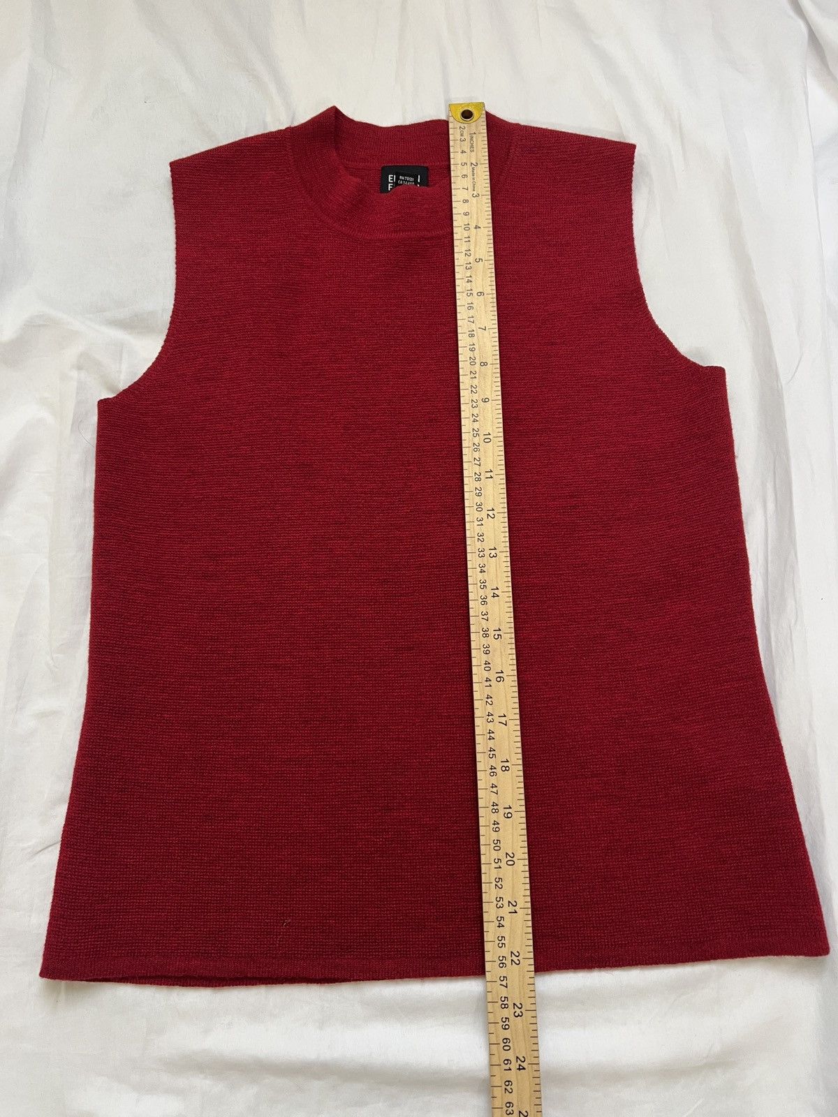 Eileen Fisher Eileen Fisher 100% wool red sweater top size XS Size XS / US 0-2 / IT 36-38 - 7 Thumbnail