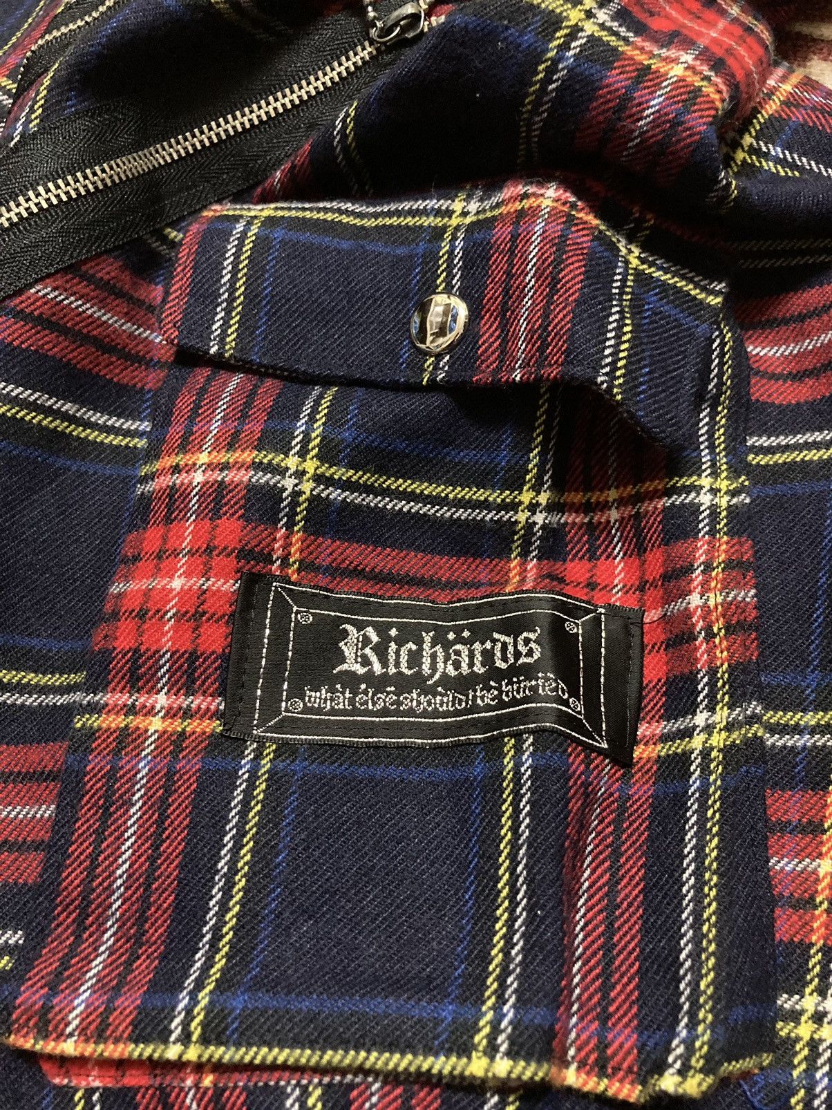 Japanese Brand × Seditionaries RICHARDS Red Tartan Plaid Mod Punk Rock Zip Bondage Pant Size 25" / US 0 / IT 36 - 11 Thumbnail