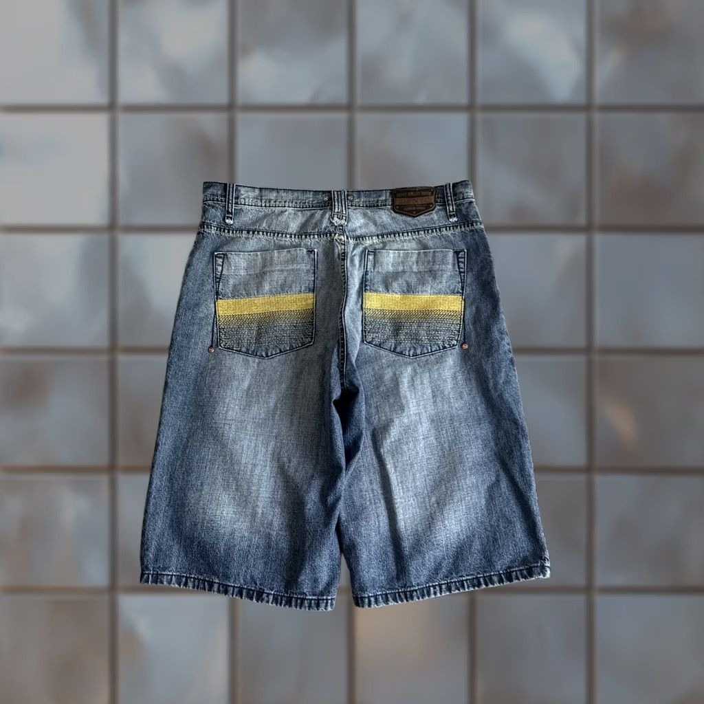 Denime VINTAGE 212NYC Jorts Jean Shorts Men’s Size 38 Blue Denim Embroidered Y2K 00’s Size US 38 / EU 54 - 1 Thumbnail