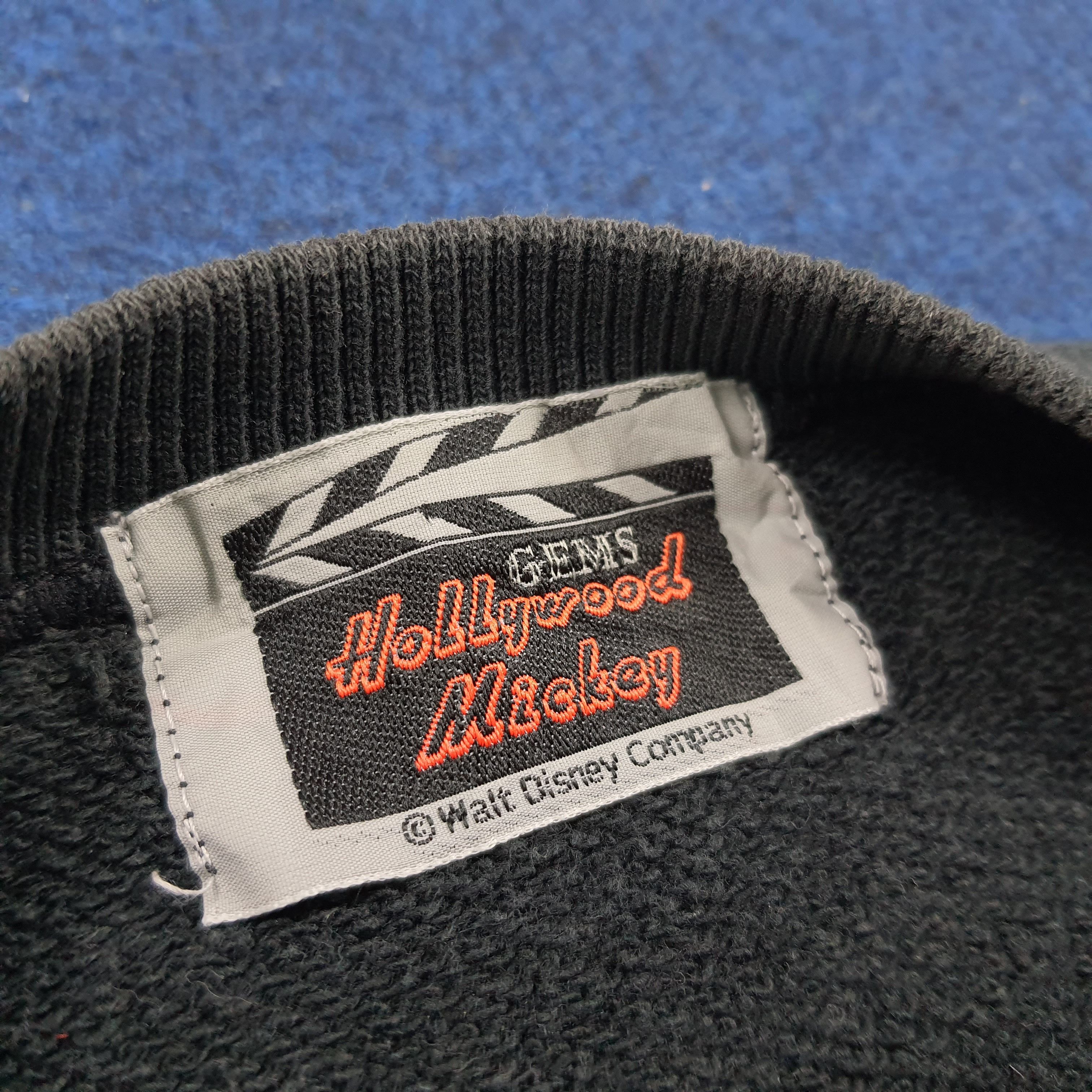 Mickey Mouse Vintage 90s Gems Hollywood Mickey Mouse Sweatshirt C291N33 Size US M / EU 48-50 / 2 - 6 Thumbnail
