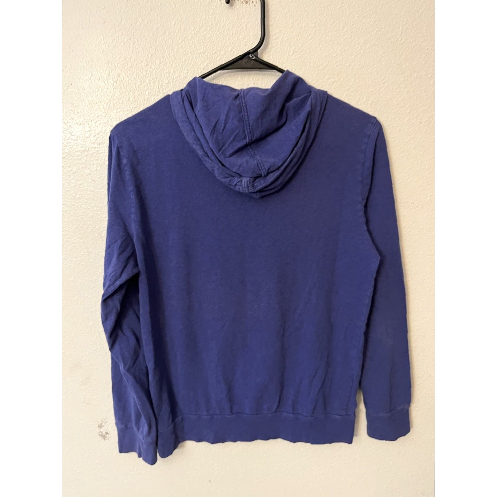 Lacoste Lacoste Hoodie T-Shirt Long Sleeve Blue Pullover Lightweight Knit Crew Neck S Men's Size US S / EU 44-46 / 1 - 3 Thumbnail