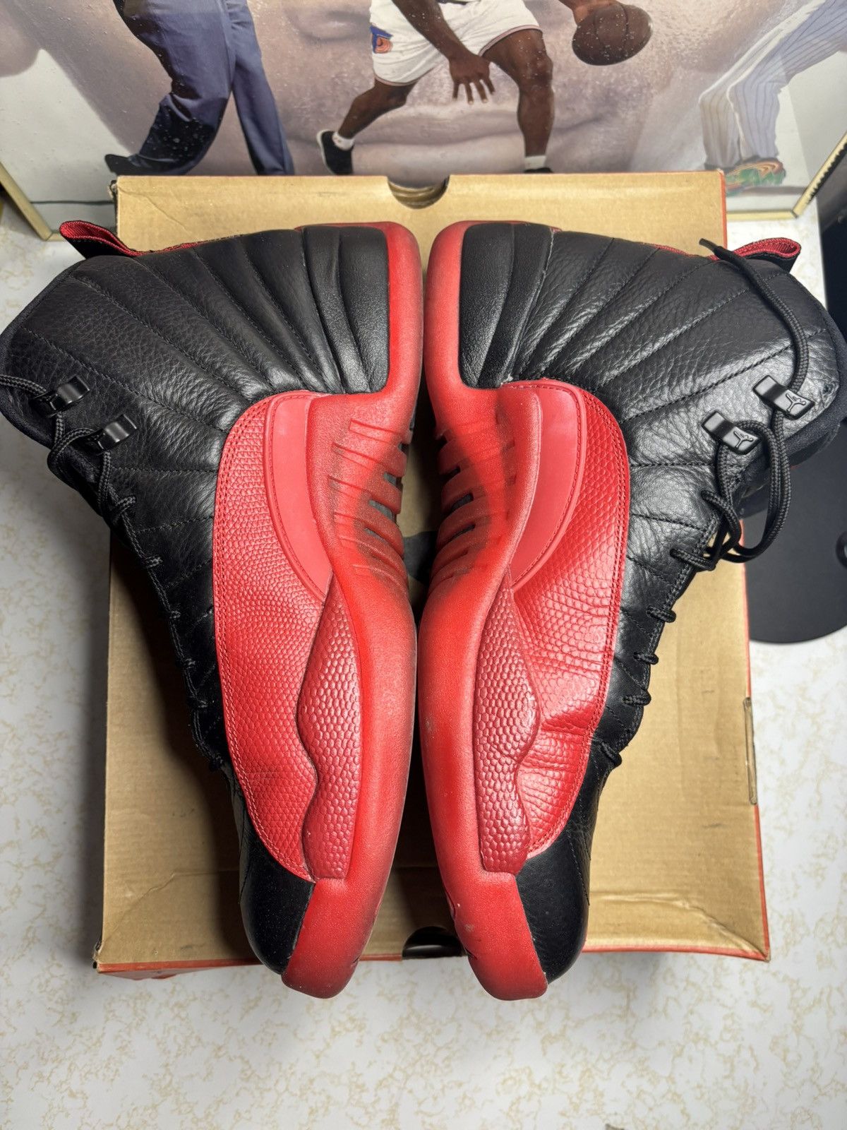 Jordan Brand Jordan Retro 12 ‘flu game’ Size US 13 / EU 46 - 3 Thumbnail