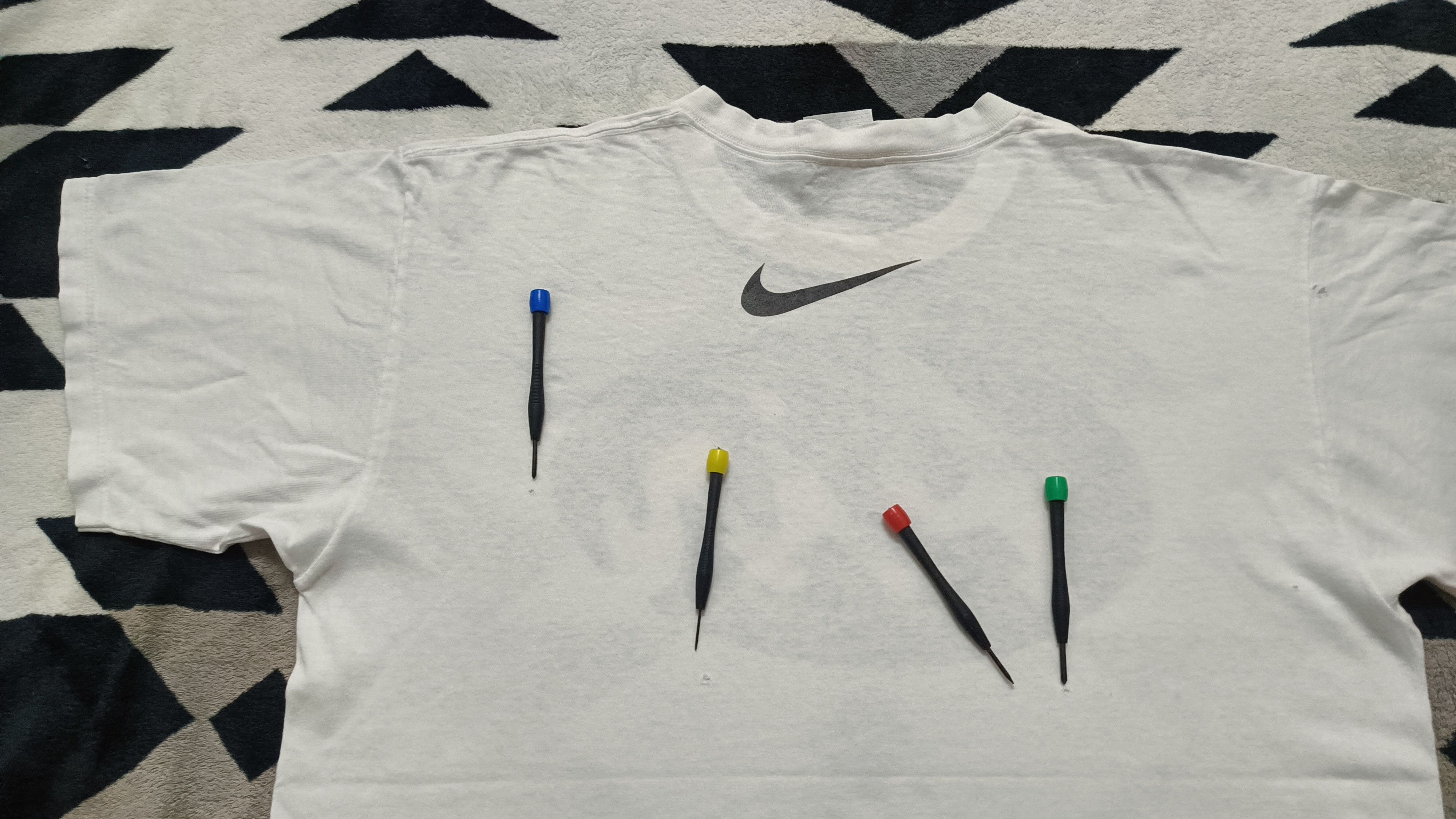 Nike 🔥🔥Rare Vintage 90s Nike Air Tee Size US L / EU 52-54 / 3 - 9 Thumbnail