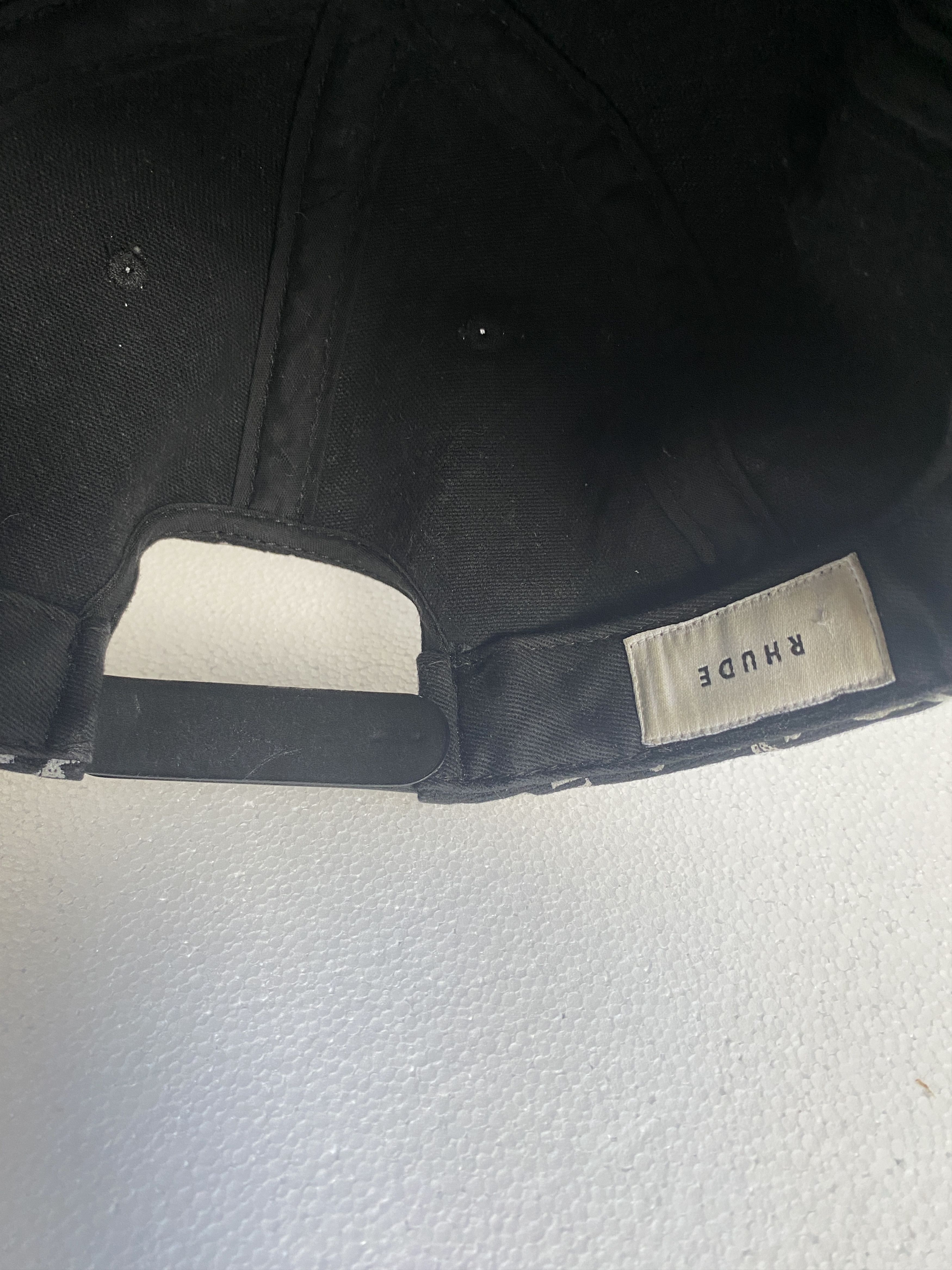 Rhude Rhude Repurposed Paisley Cap Black Size ONE SIZE - 4 Thumbnail