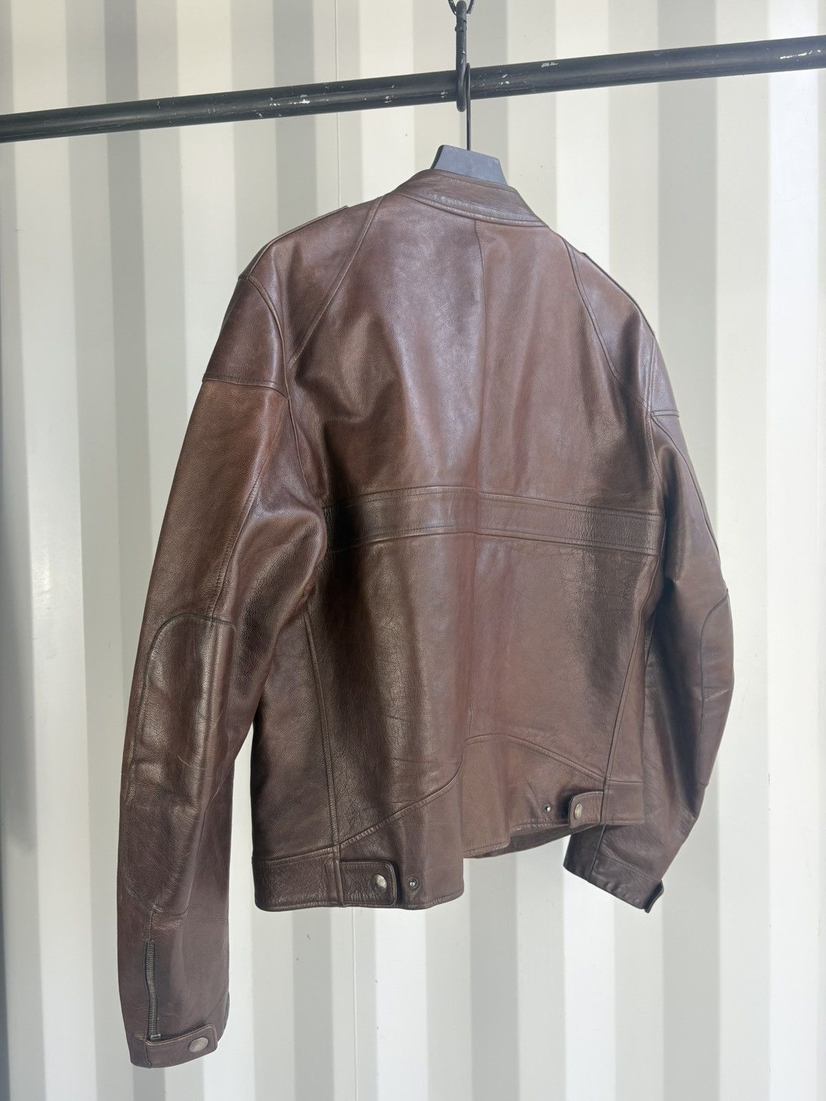 Gucci Leather Moto Jacket Gucci Tom Ford Era Size US XL / EU 56 / 4 - 4 Thumbnail