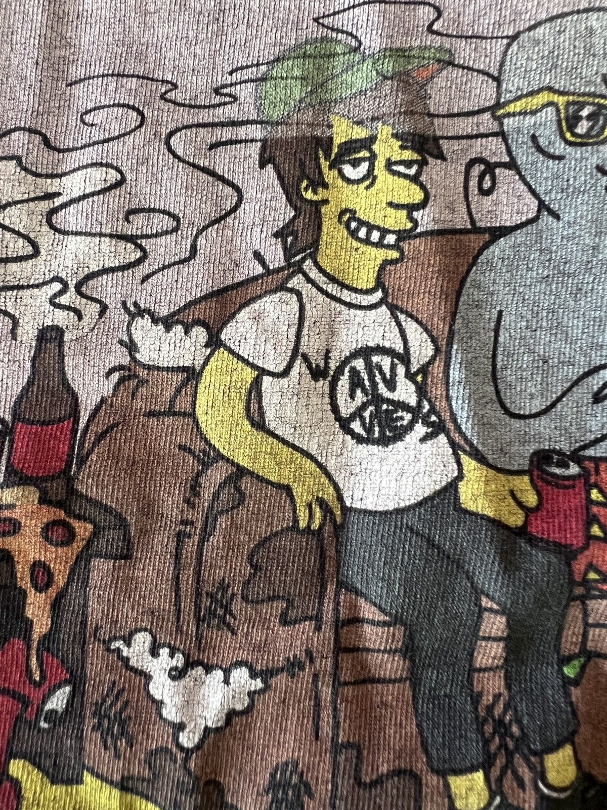 Mishka Wavves Band Simpsons Black Bart Chronic Hemphog Simpsons Size US S / EU 44-46 / 1 - 5 Thumbnail