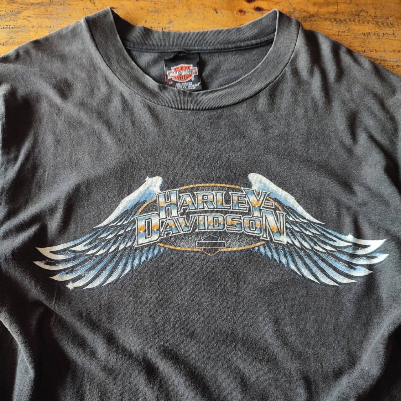 Harley Davidson × Vintage Vintage 1996 Harley Davidson (Resize T Shirt!) Size US M / EU 48-50 / 2 - 2 Thumbnail