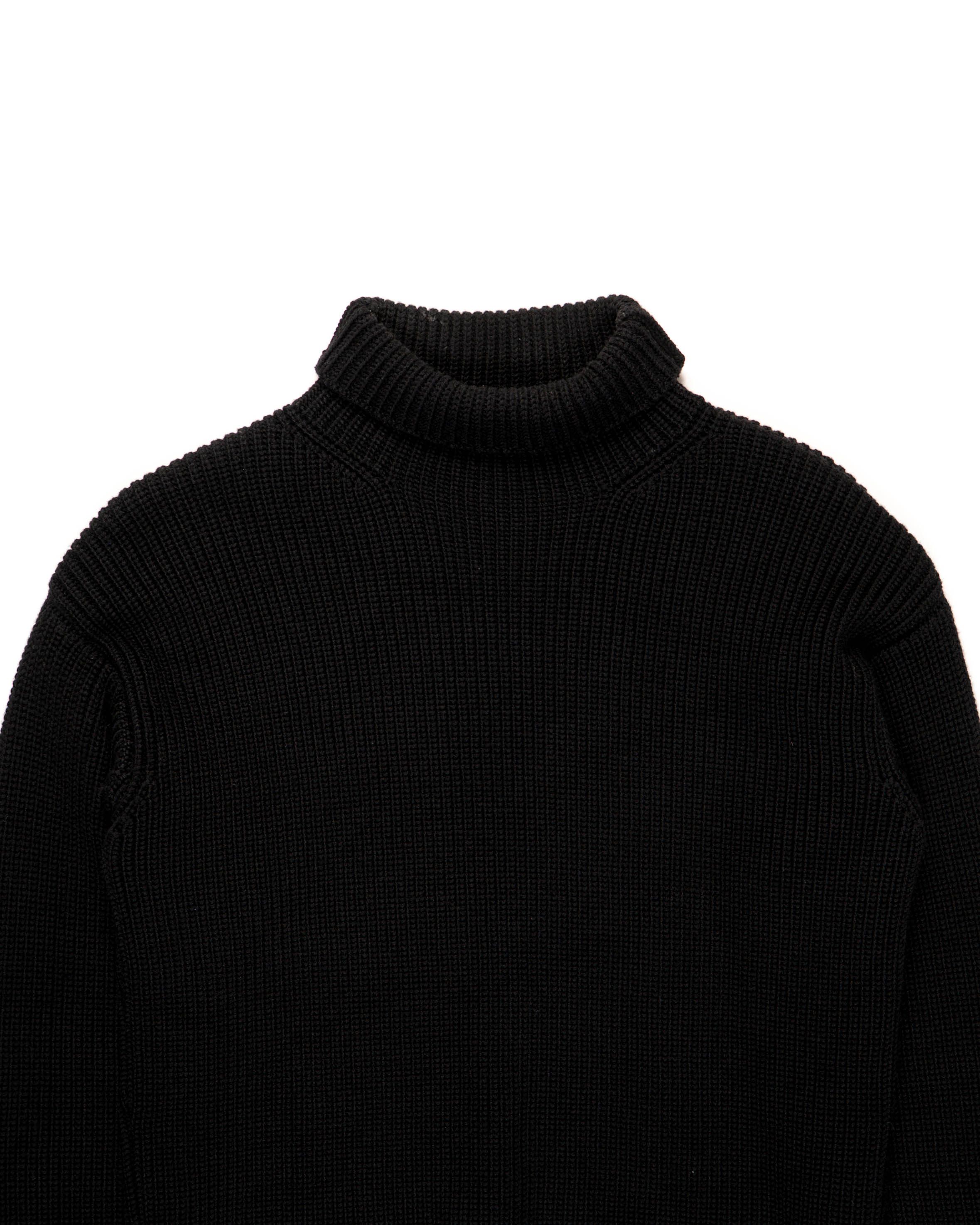 Gucci Tom Ford Era Chunky Knit Turtle Neck in Black Wool Size US M / EU 48-50 / 2 - 8 Thumbnail
