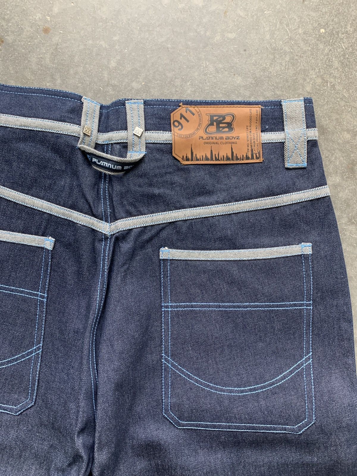 NBA × Southpole × Vintage Crazy Vintage Y2K Baggy Skater Jeans Brand New NBA Size US 38 / EU 54 - 7 Thumbnail