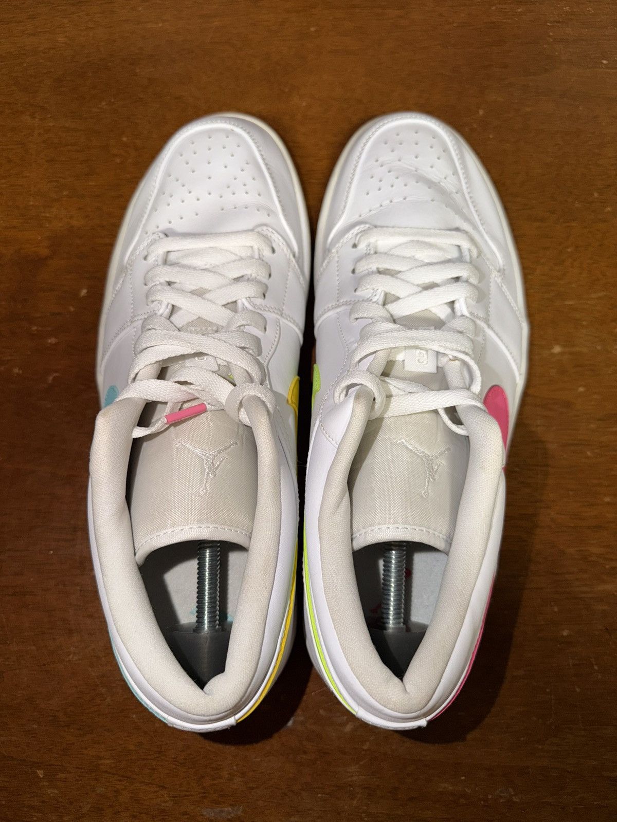 Nike Air Jordan 1 Low White Multi-Color size 13 Size US 13 / EU 46 - 5 Thumbnail