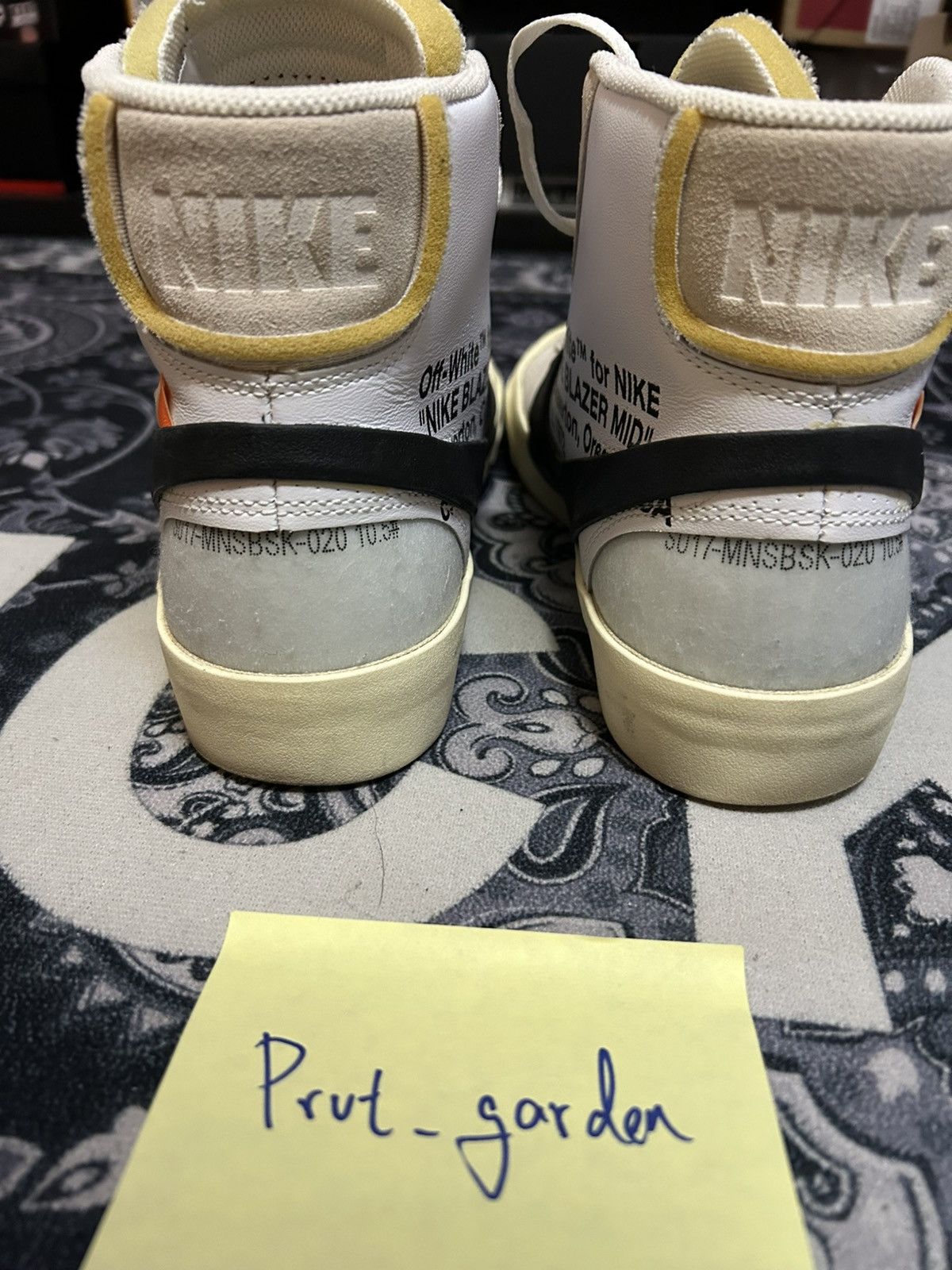 Nike × Off-White Nike Off White Blazer Mid THE TEN Size US 10.5 / EU 43-44 - 5 Thumbnail