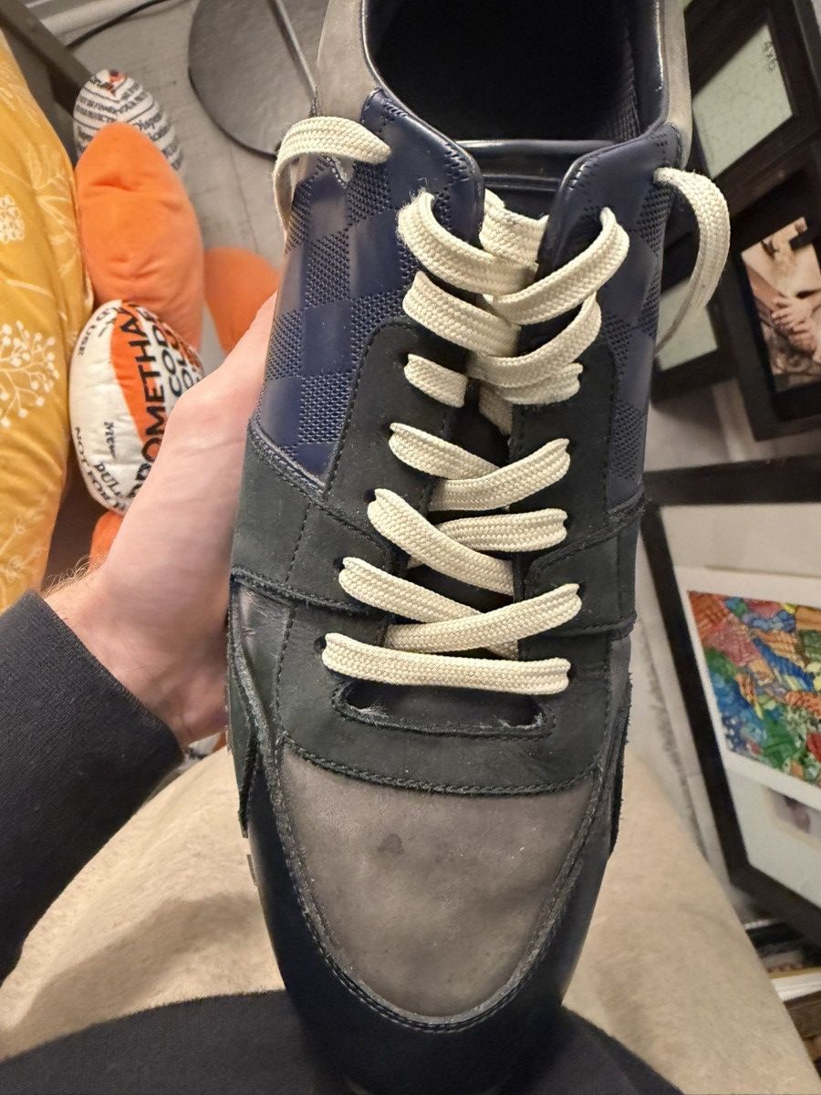 Louis Vuitton Louis Vuitton Run Away Vintage Navy Blue Size US 7.5 / EU 40-41 - 16 Thumbnail