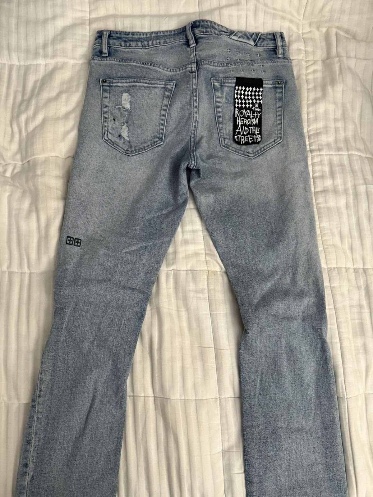 Ksubi Ksubi Distressed Denim Size US 30 / EU 46 - 2 Thumbnail