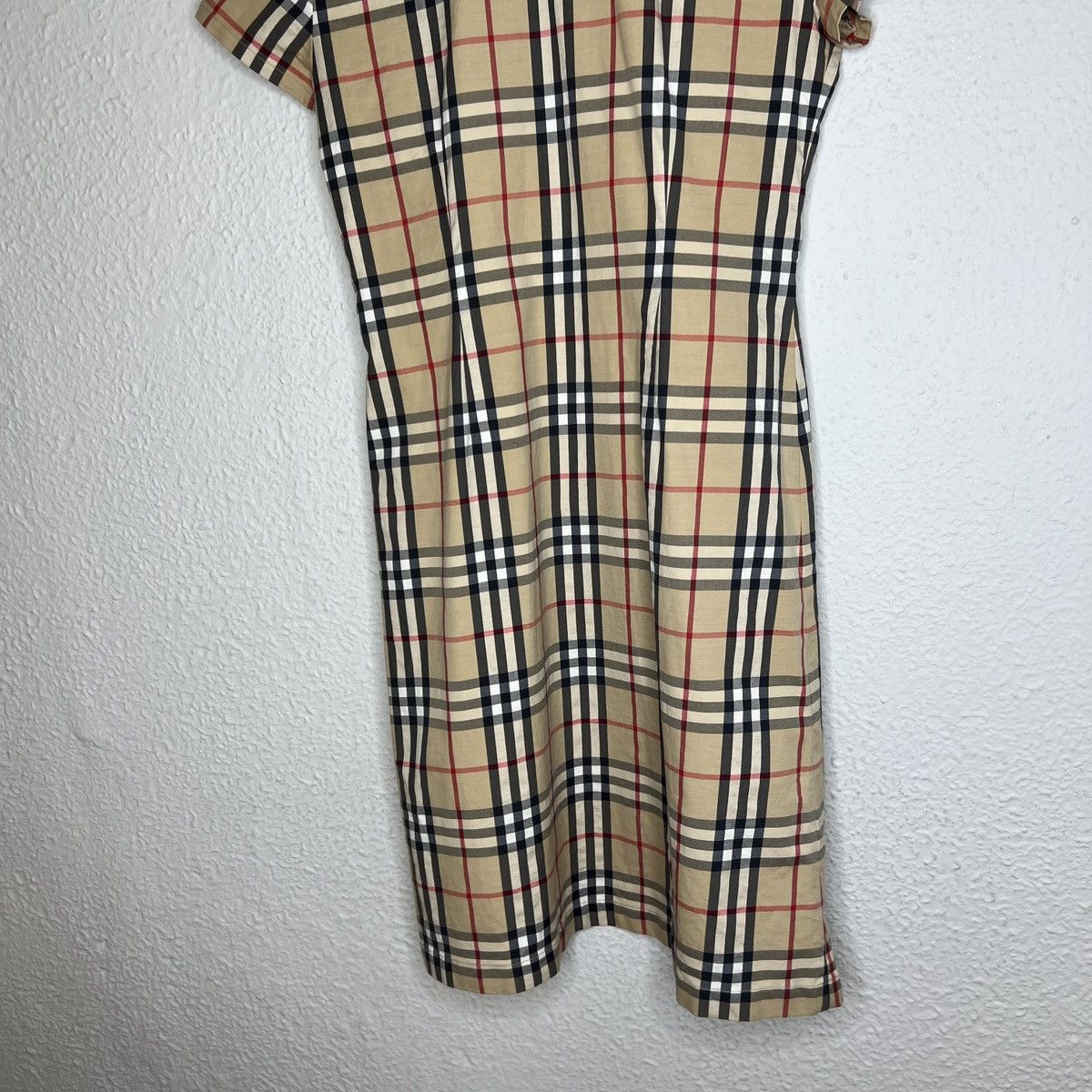 Burberry Burberry London Nova Check Button Up Dress Mini Retro Y2K Size M / US 6-8 / IT 42-44 - 9 Thumbnail