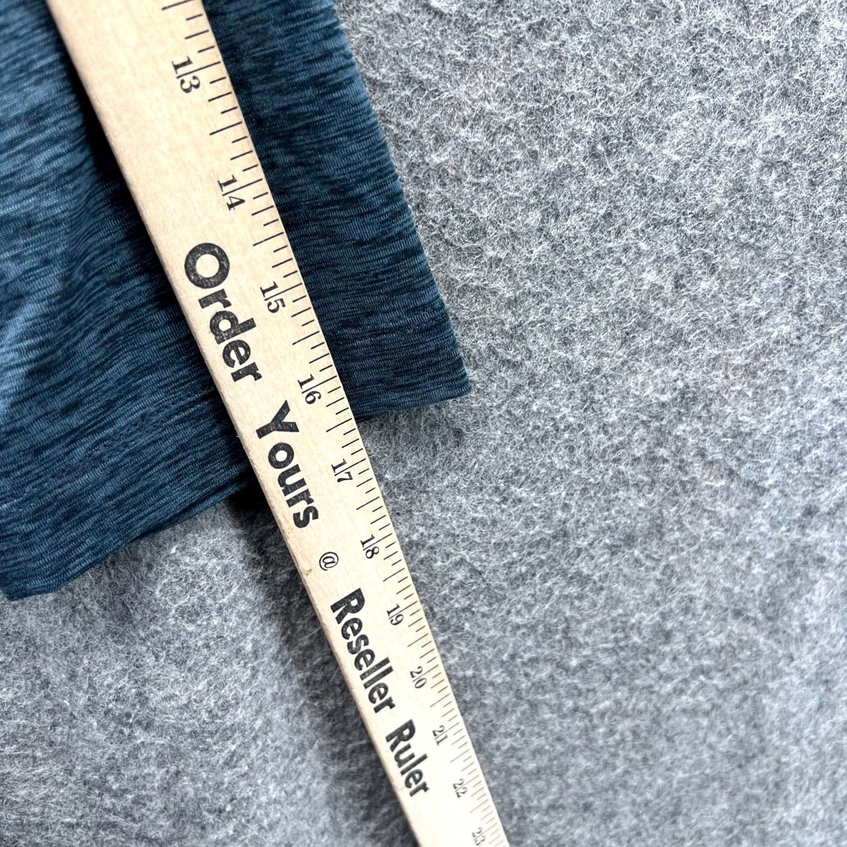 Eddie Bauer Eddie Bauer Shirt Dress Women Medium Heather Blue Dress Polyester Casual A-line Dress Knitted Knit Long Sleeve V-Neck Knee Length Solid Size M / US 6-8 / IT 42-44 - 4 Thumbnail