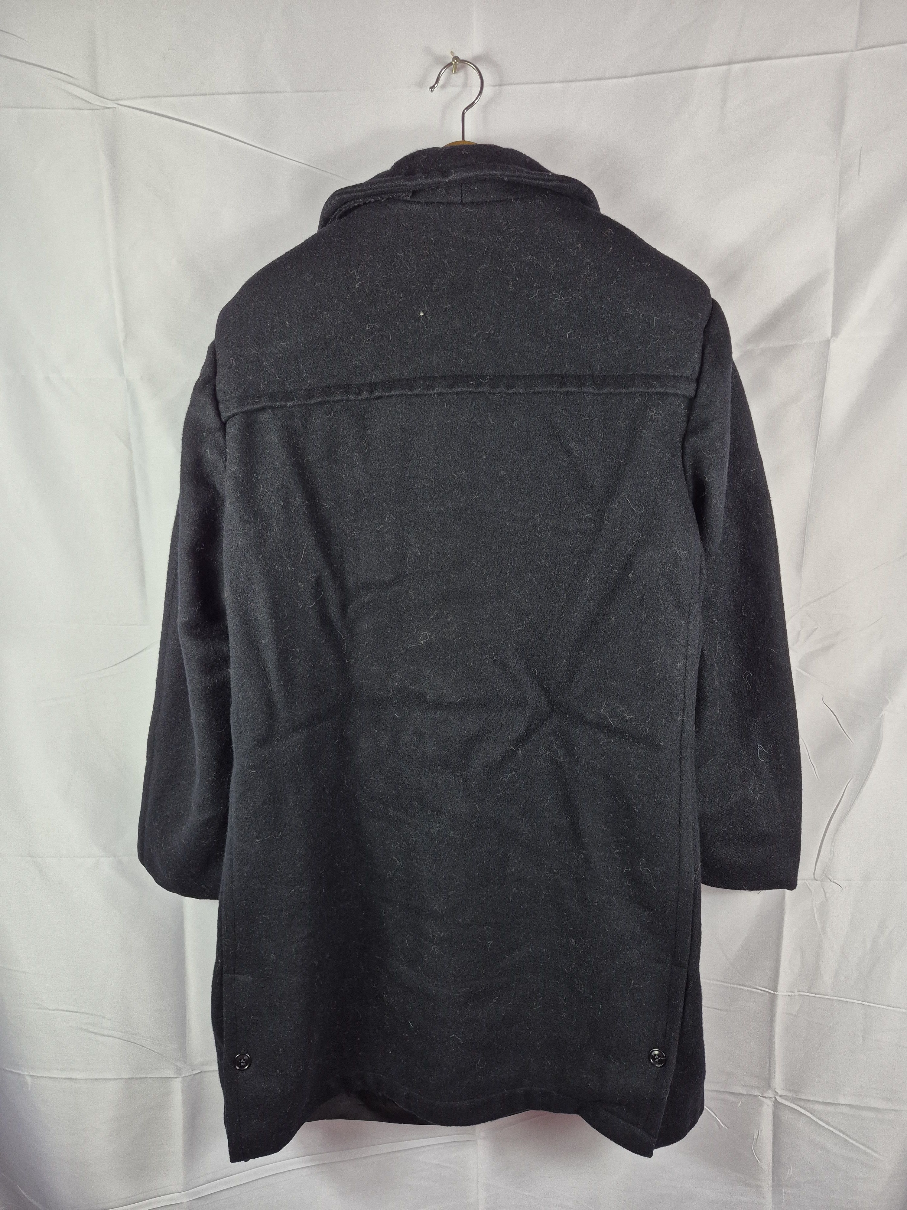 Vintage 🔥 Vintage 70s US Marines Long Coat Wool Jacket Size US L / EU 52-54 / 3 - 6 Thumbnail