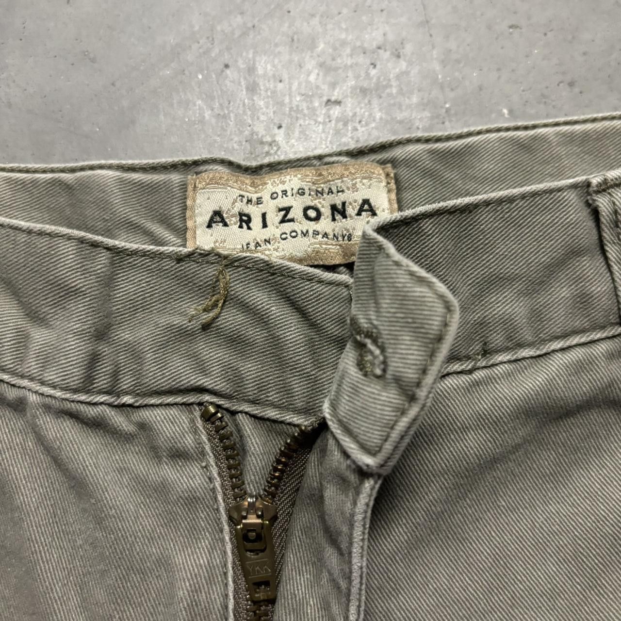 Japanese Brand × Vintage Crazy Vintage Y2K/2000s Baggy Khaki Skater Cargo Pants! Size US 26 / EU 42 - 7 Thumbnail