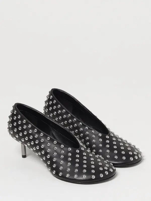 Jil Sander o1loc1c0426 Studded Leather Pumps in Black Size US 7 / IT 37 - 2 Thumbnail